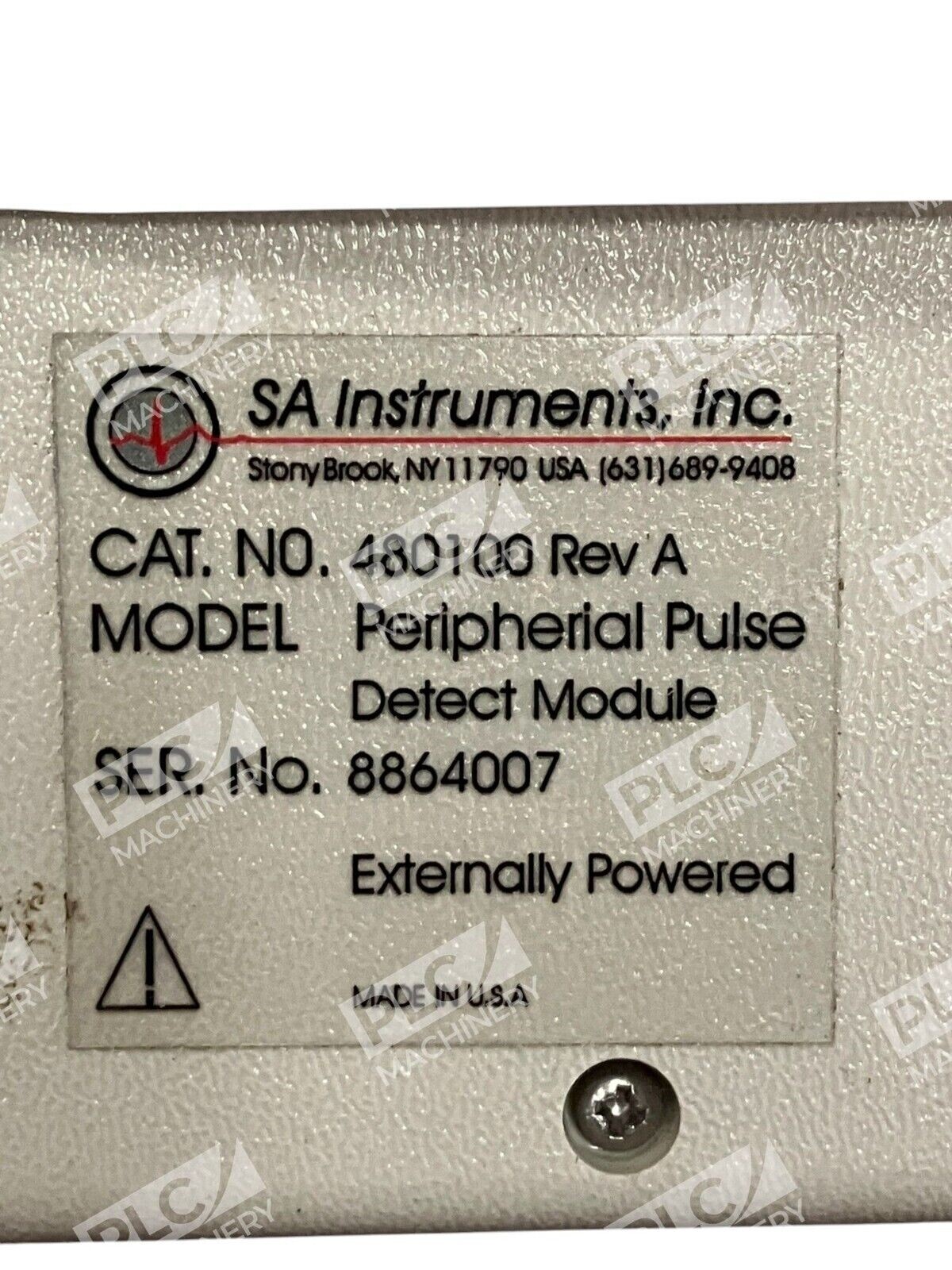 PI-451- - Pulse Instruments - Peripheral Pulse Detect Module 480100 Rev A - Image 3