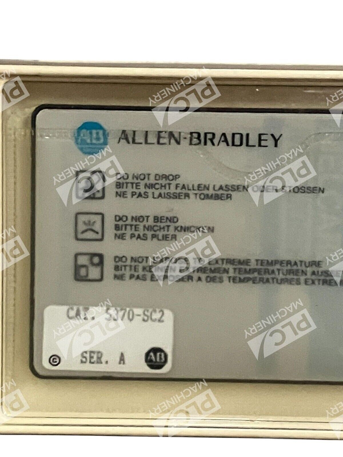 Allen Bradley Mountable Password Security Reset Card 5370-SC2 /A - Image 3
