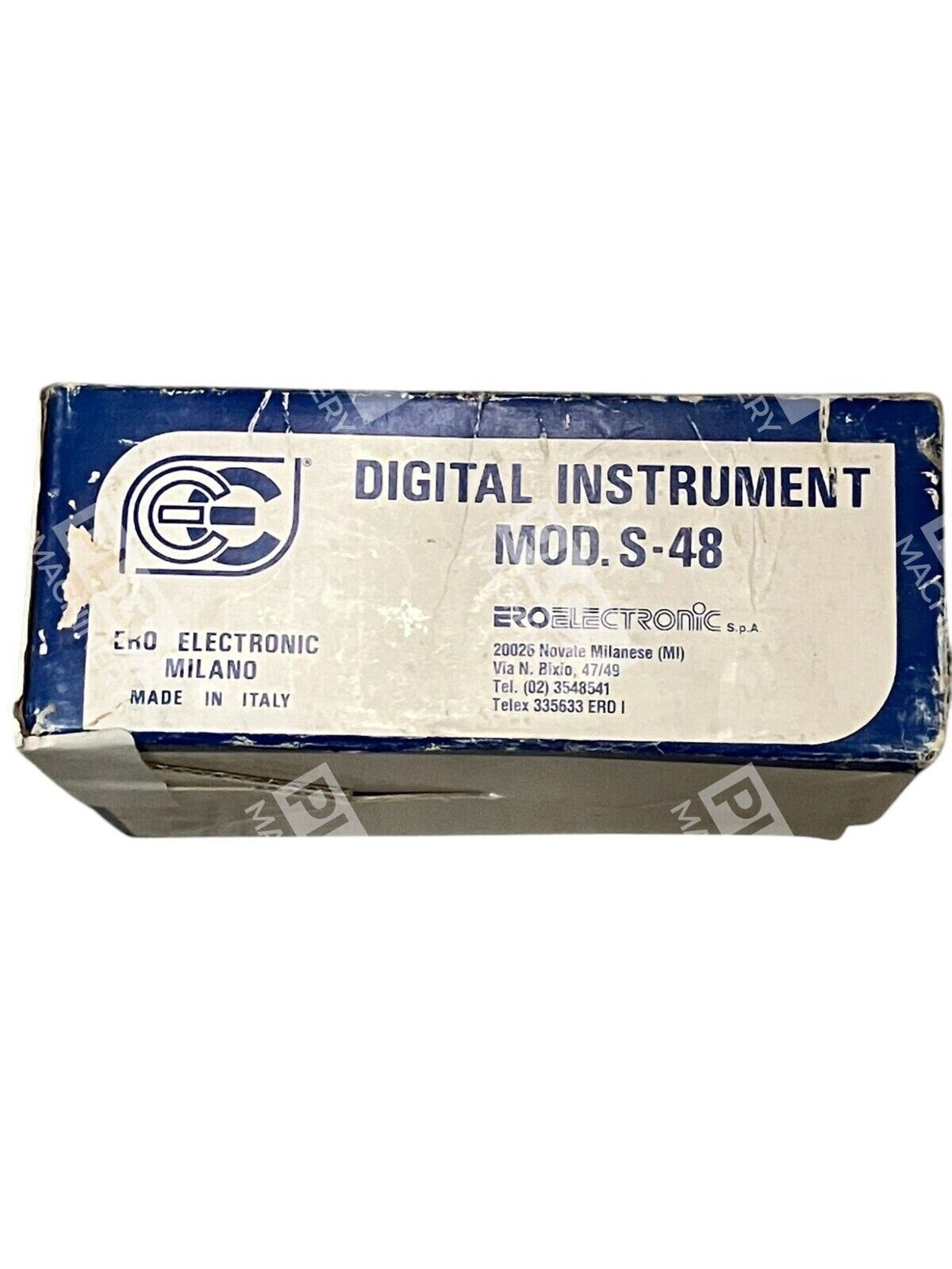 Ero Electric SPH1 - Ero Electric Mod S-48 Digital Instrument SPH1