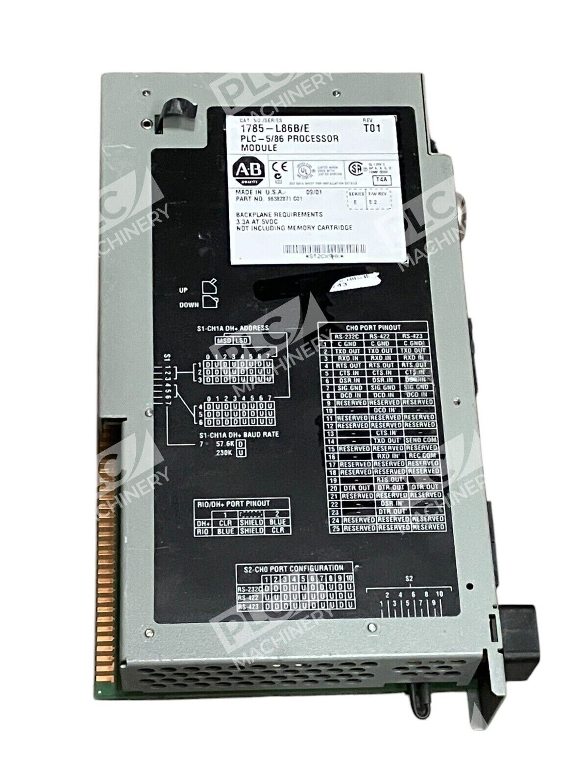 Allen Bradley 1785-L86B /E - Allen Bradley 1785-L86B Series E PLC-5/86 Processor Module R