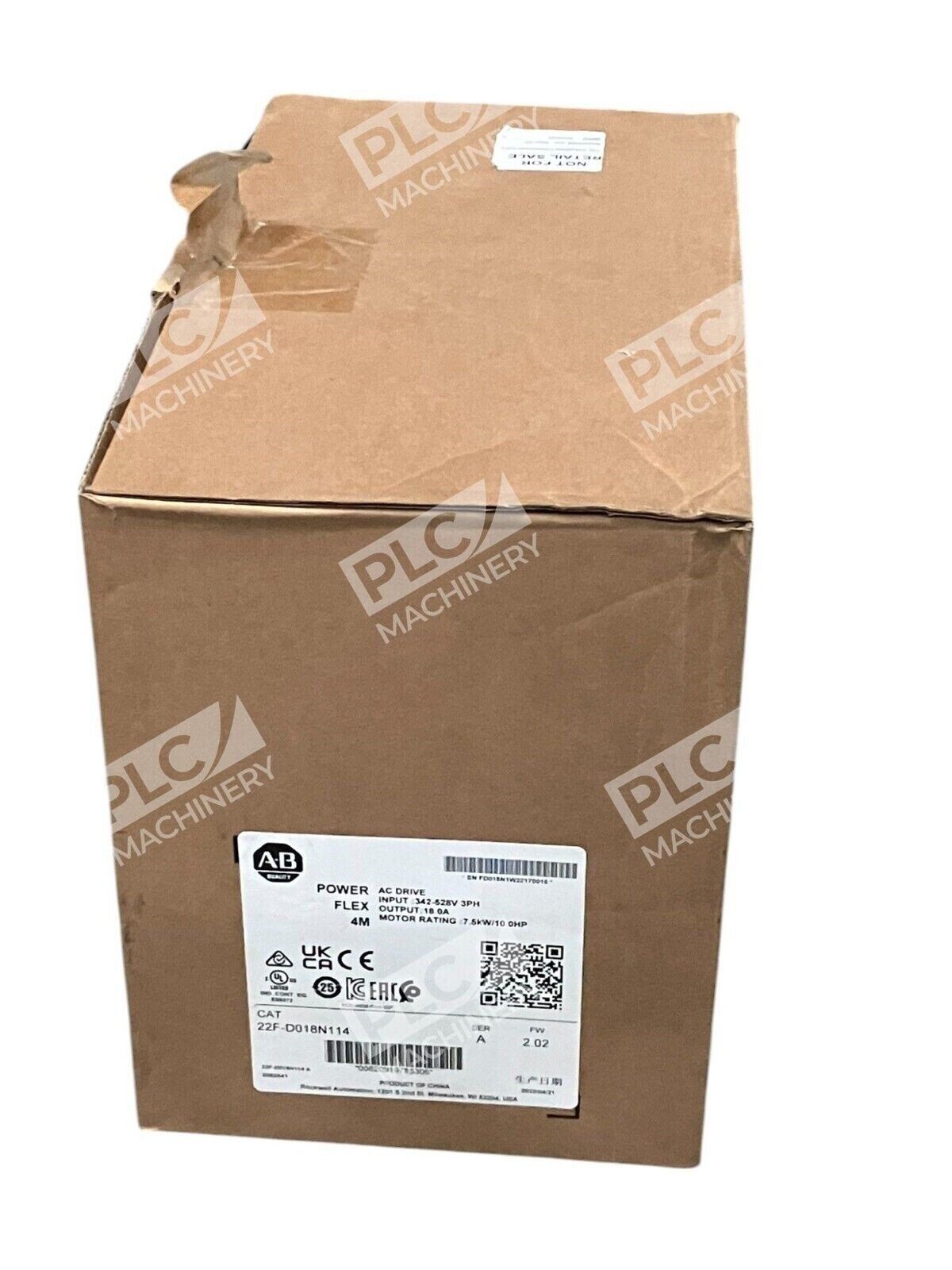 Allen Bradley 22F-D018N114 /A - Allen Bradley Power Flex 4M AC Drive 22F-D018N114 /A