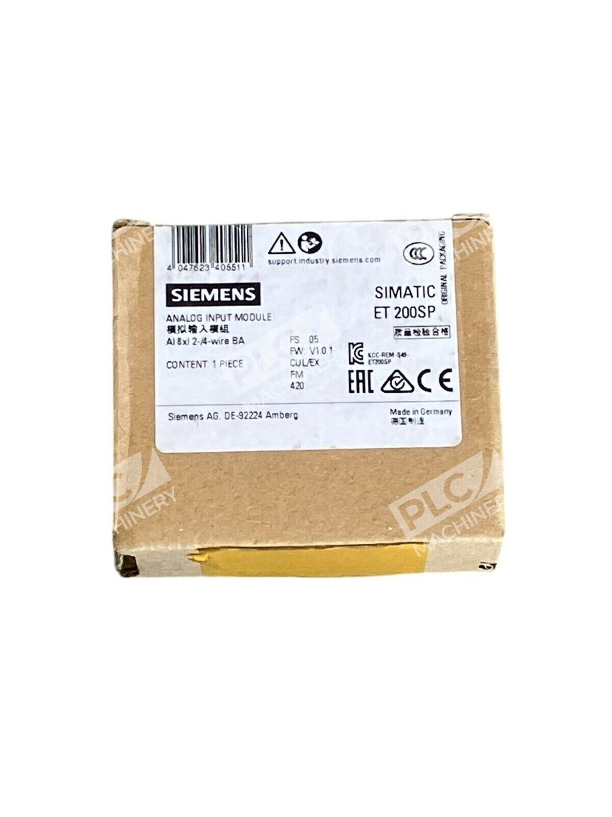 Siemens 6ES7 134-6GF00-0AA1 - Siemens Simatic ET 200SP Analog Input Module 6ES7 134-6GF00-