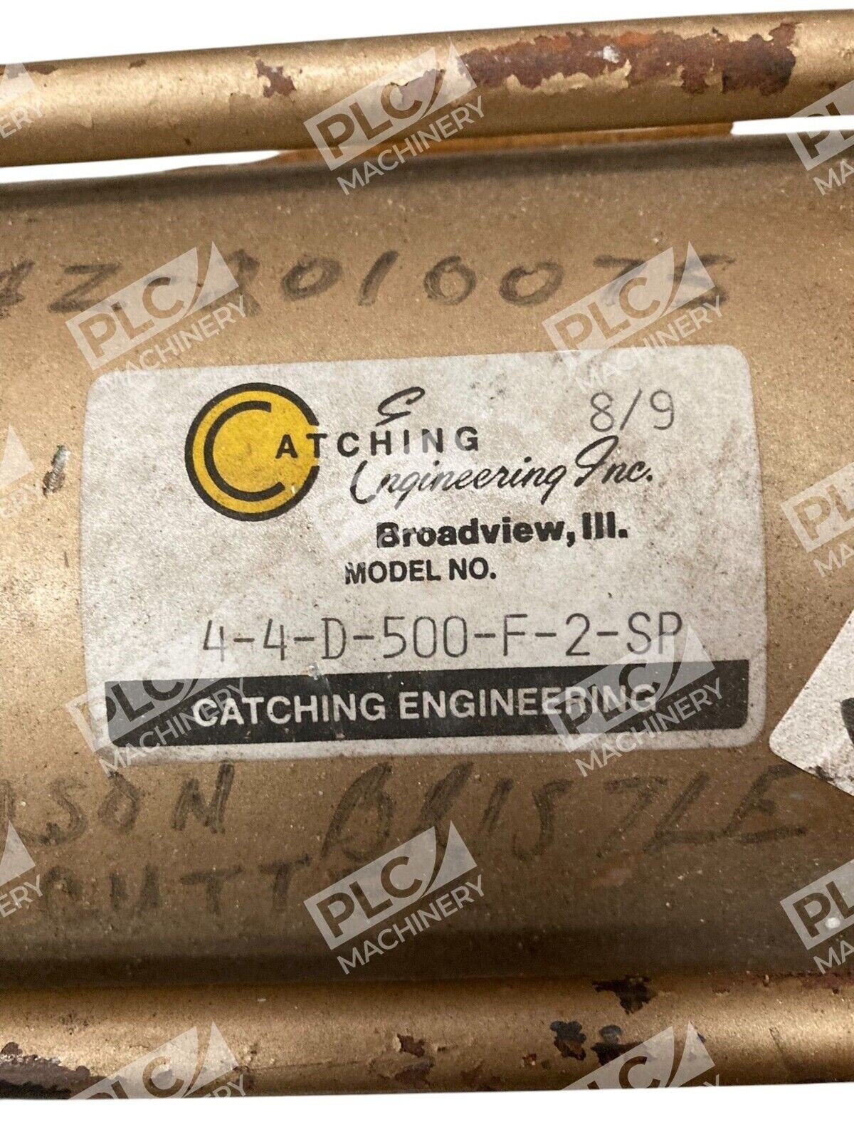 Catching Engineering Pneumatic Cylinder 4-4-D-500-F-2-SP - Image 3