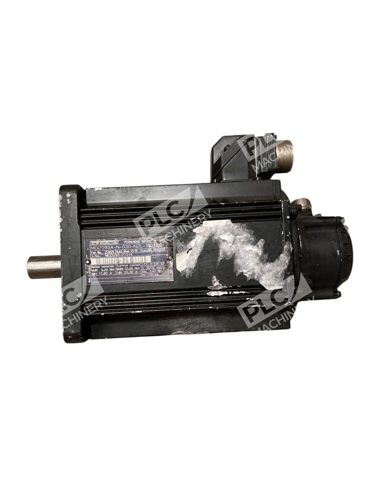 Indramat MDD093A-N-030-N2L-110GB0 - Indramat 254029 Permanent Magnet Motor MDD093A-N-030-N2L-110