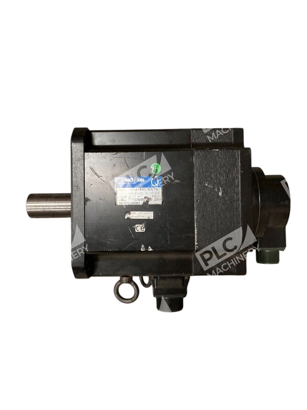 Sanyo Denki SANMOHON 2.0kW 200VAC 9.6A AC Servo Systems Q3AA18200BBZTA - Image 2