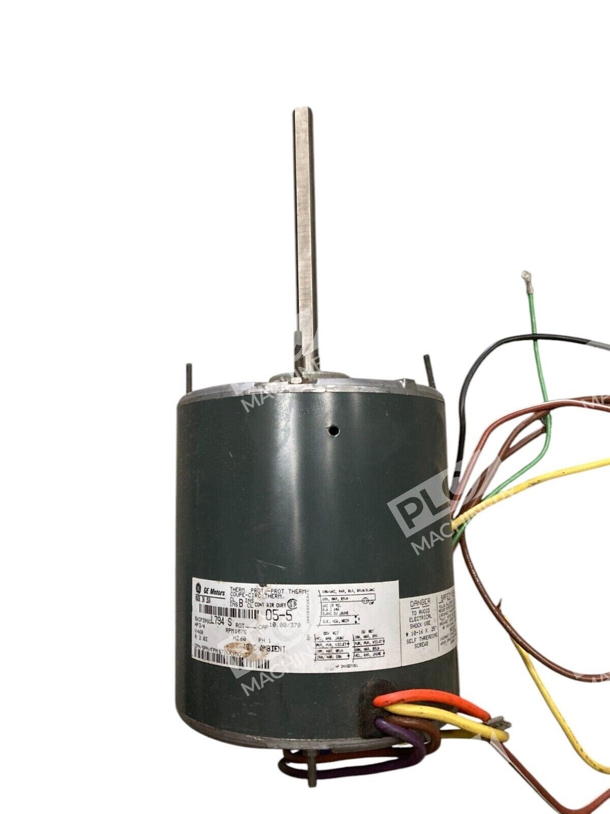 GE Motors 5KCP39SGL794S - GE Motors 3/4HP 2.03A 1075RPM AC Motor 5KCP39SGL794S