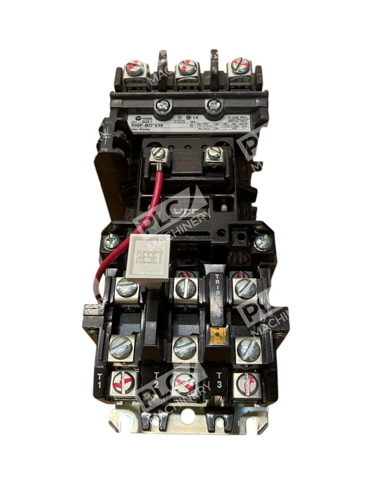 Allen Bradley 500F-BO*930 /C - Allem Bradley Motor Starter 500F-BO*930 /C With 42185-800-01