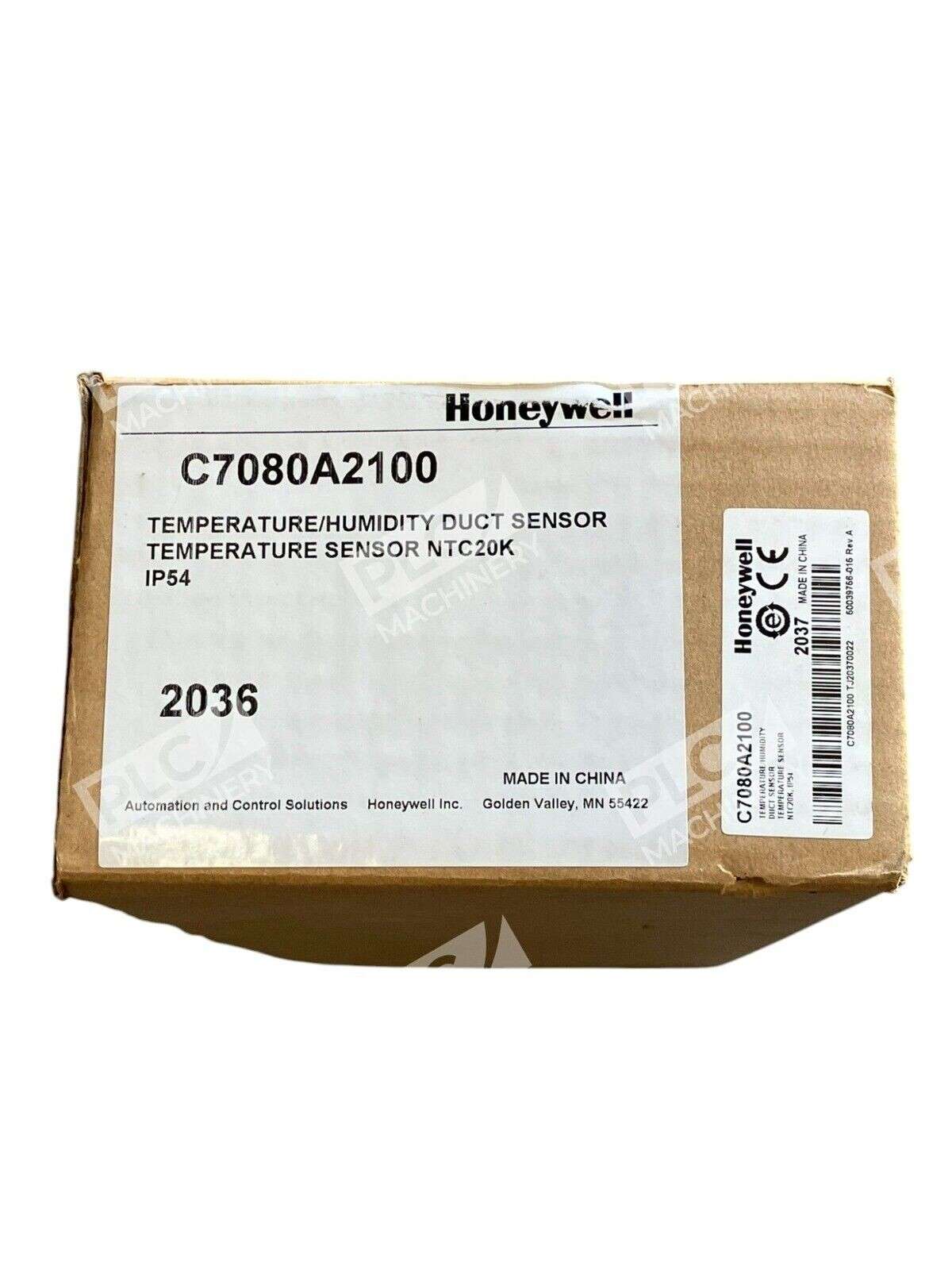 Honeywell C7080A2100 - Honeywell Temperature Humidity Duct Sensor NTC20K IP54 2036