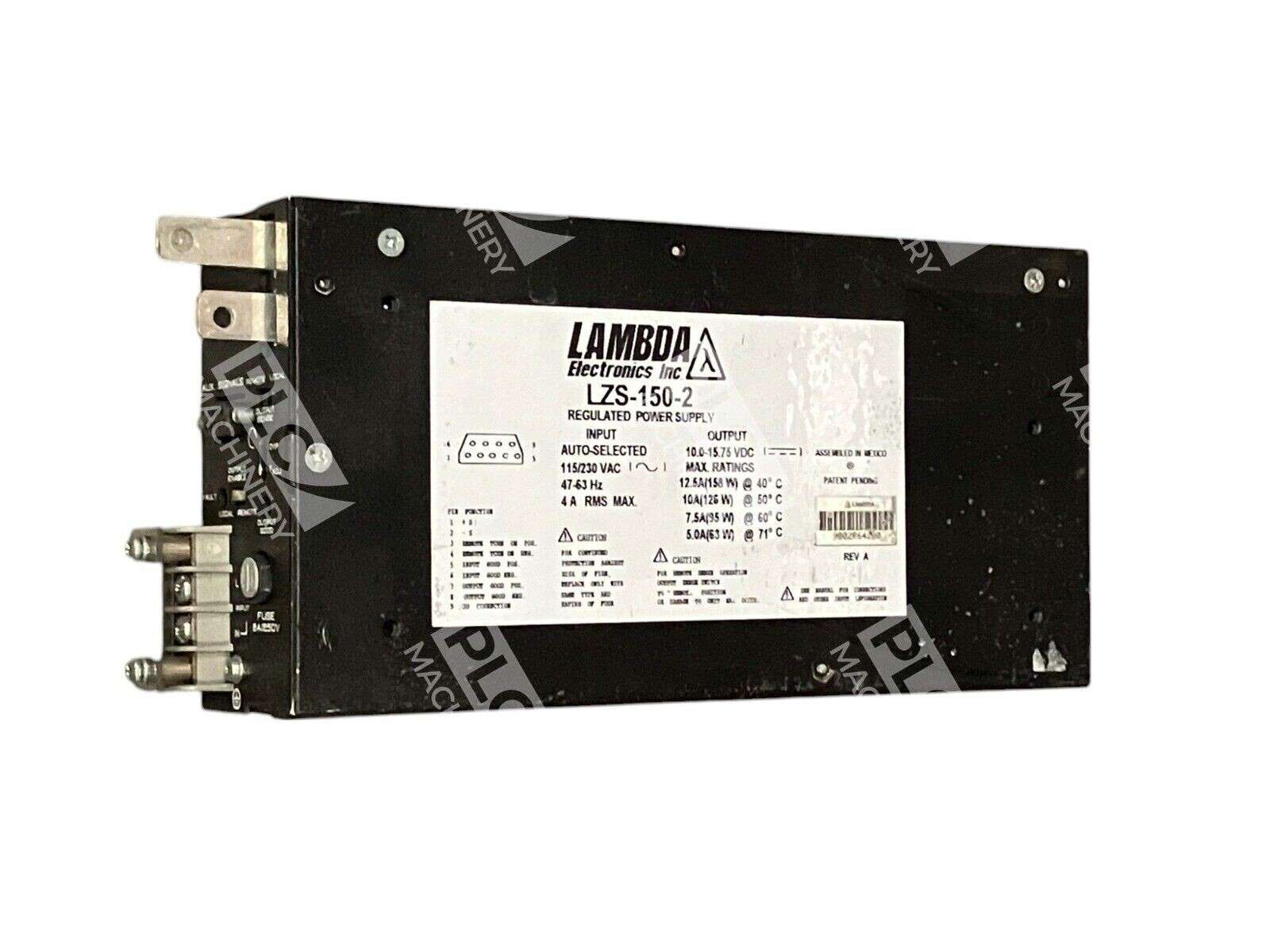 Lambda Electronics Regulated Power Supply LZS-150-2 - Image 2