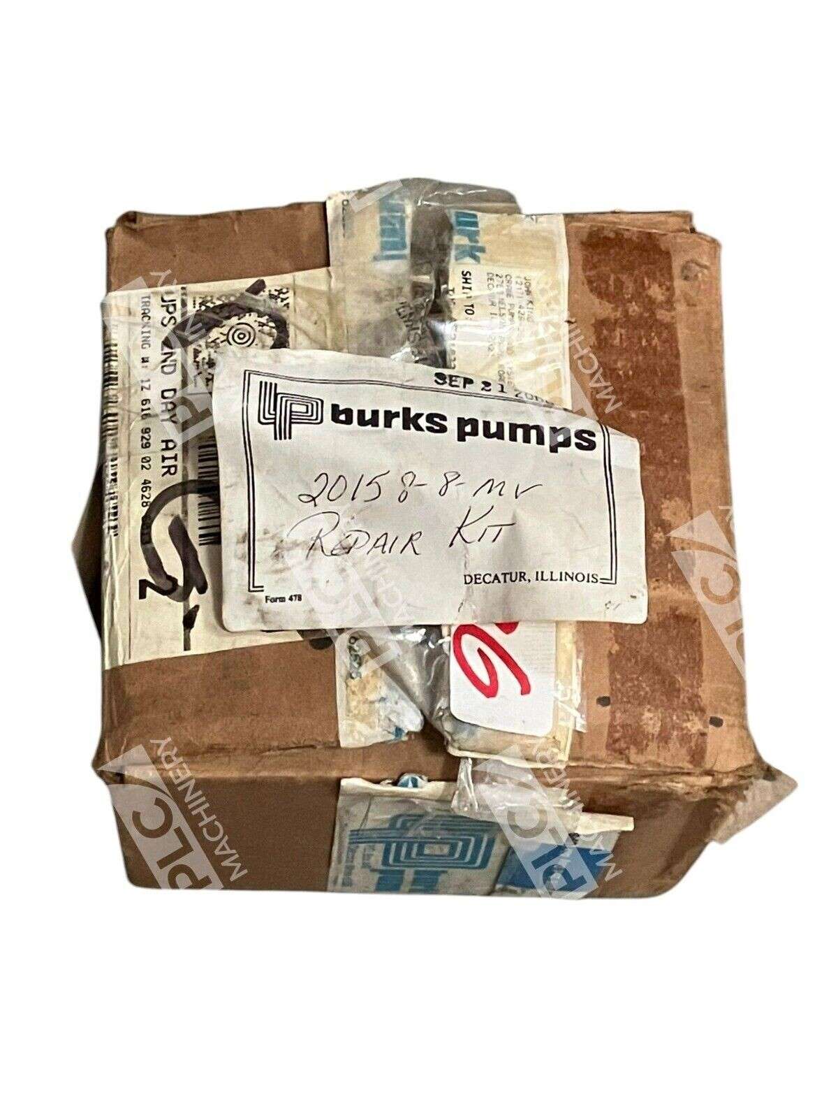 Burks Pumps 20158-8-MV - Burks Pumps CT8M Viton Repair Kit 20158-8-MV