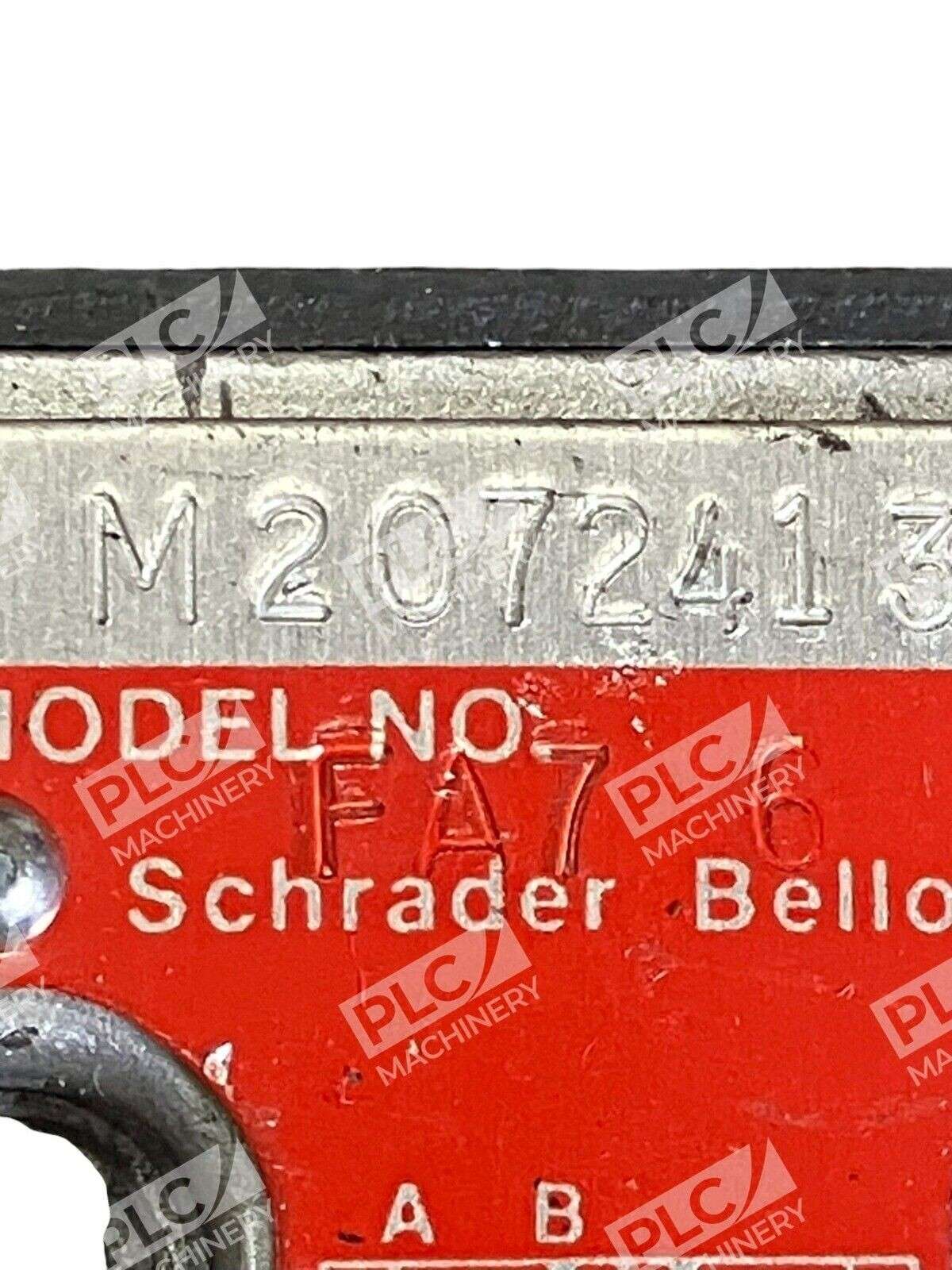 Schrader Bellows Manifold Valve M20724131 - Image 5