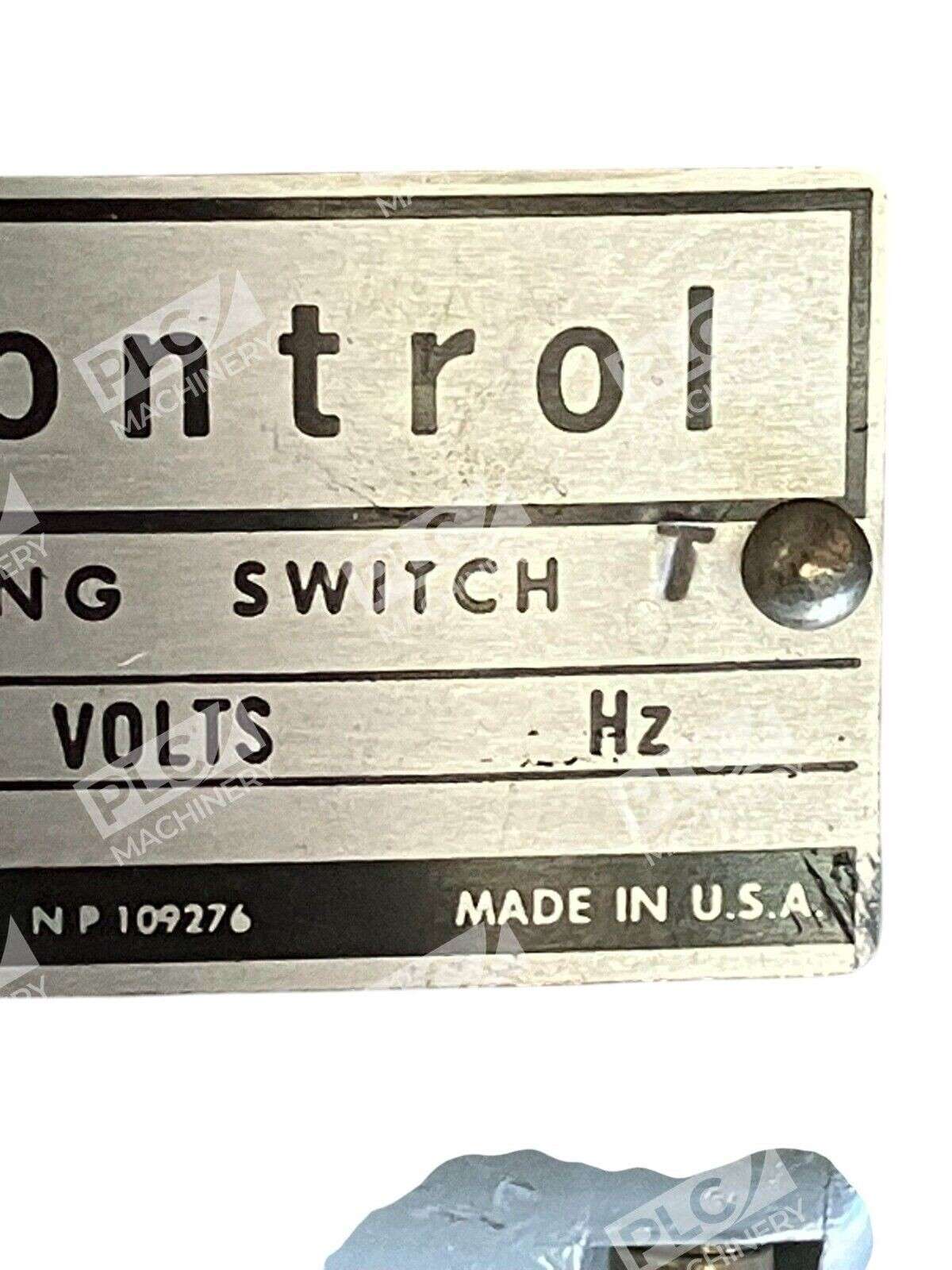 General Electic GE Control Plugging Switch CR2962E2A - Image 5