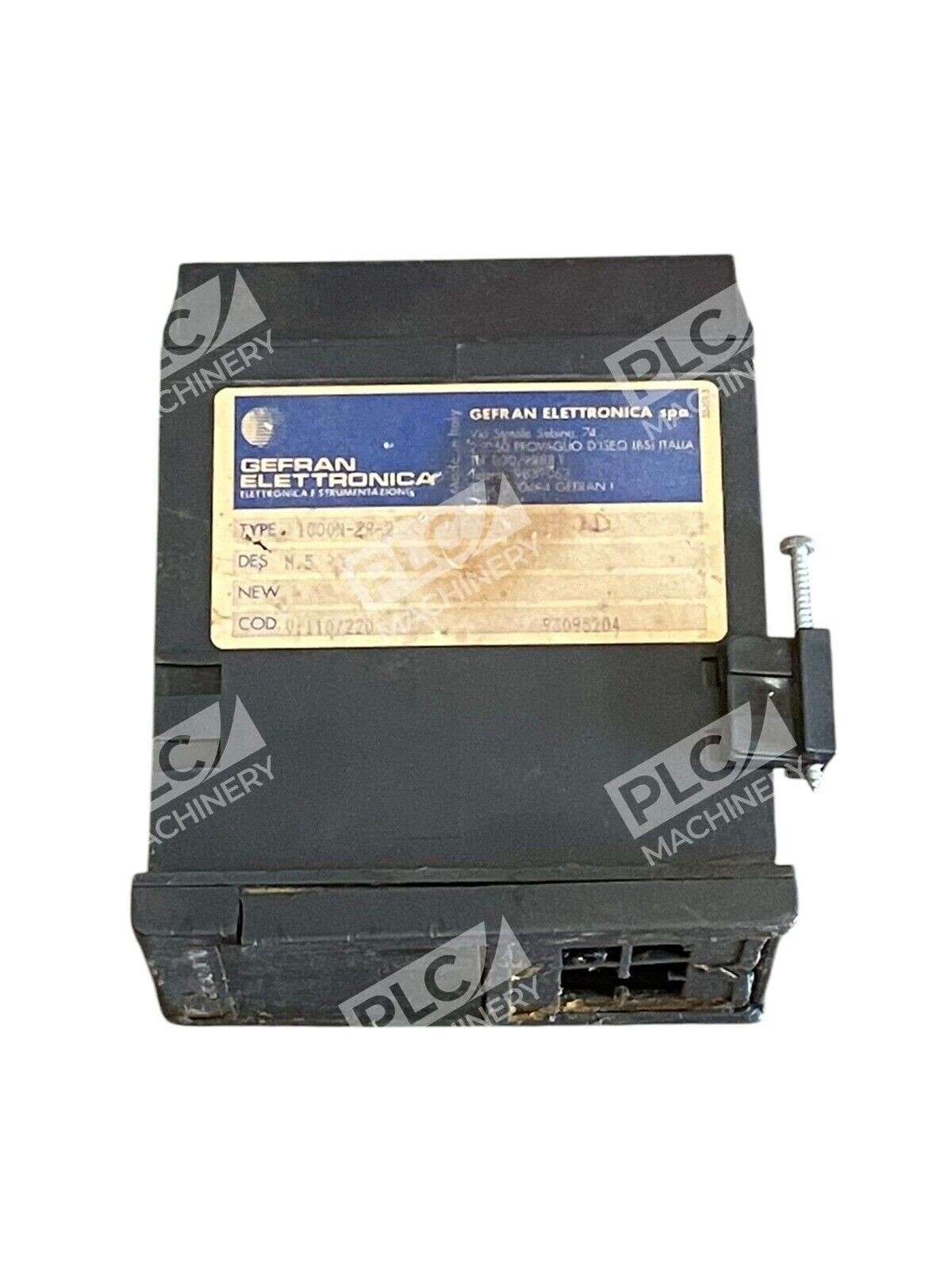 Gefran Elettronica 1000N-2R-2 - Gefran Elettronica N.5 Self Auto Tuning Temperature Controll
