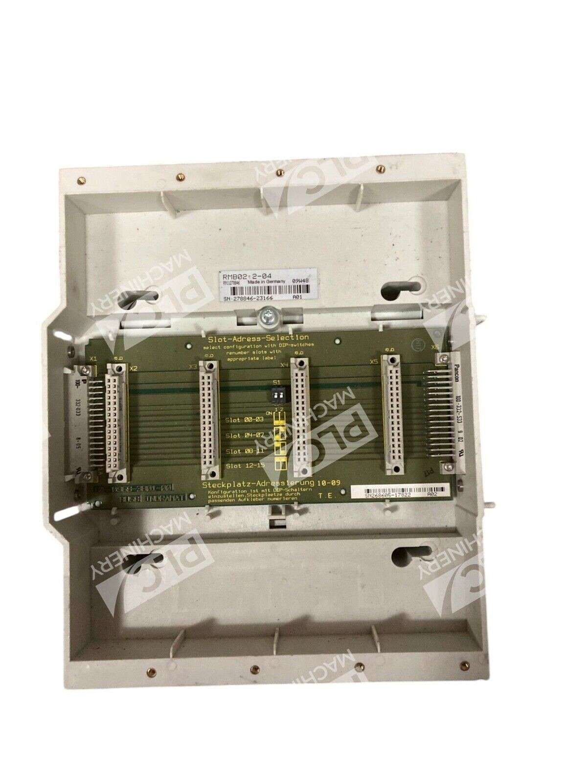 Rexroth RMB02.2-04 - Rexroth Bosch RMB02.2-04 4 Slot Mounting Assembly Base Plate