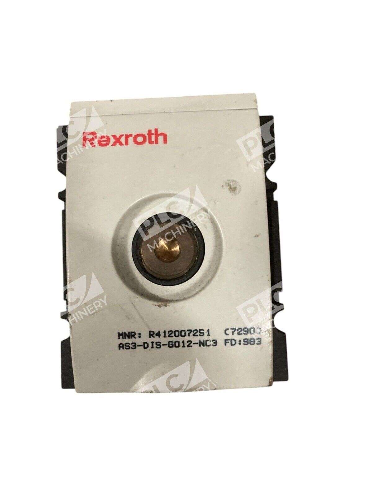 Rexroth AS3-DIS-G012-NC3 - Rexroth AS3-DIS-G012-NC3 Pneumatic Valve Port R412007251