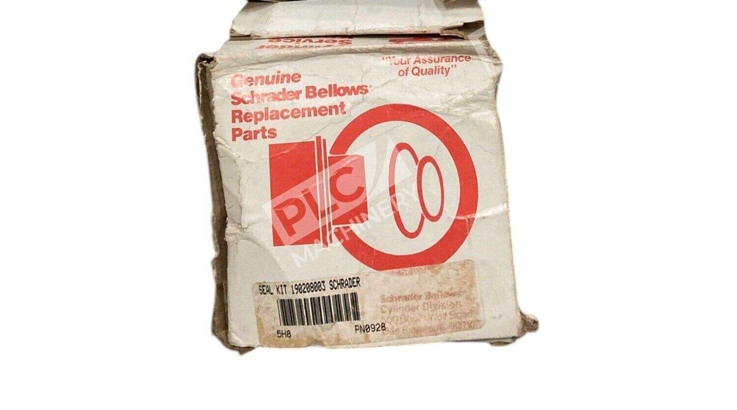 Schrader Bellows 190208003 - Schrader Bellows Cylinder Seal Kit 190208003