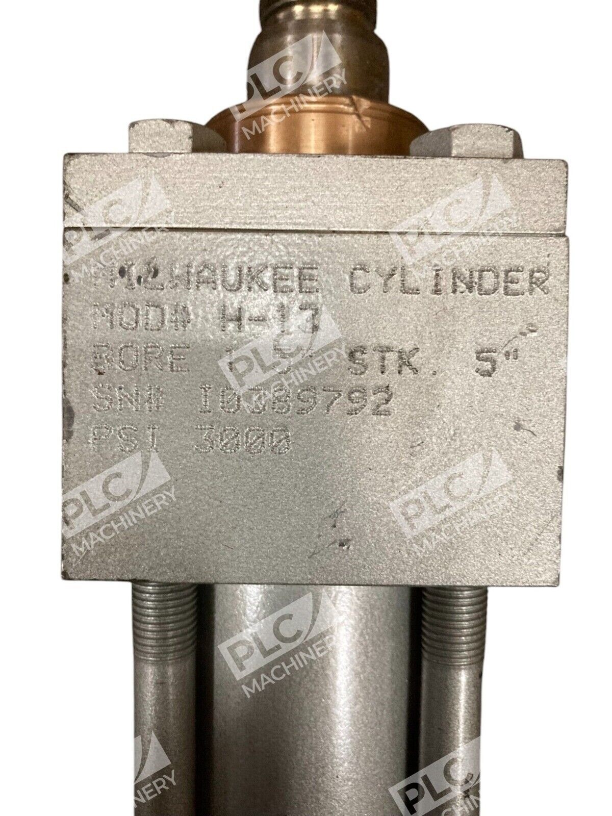 Milwaukee Cylinder 1.5" Bore 5" Stroke 3000PSI 1.5" H-13 5" - Image 4