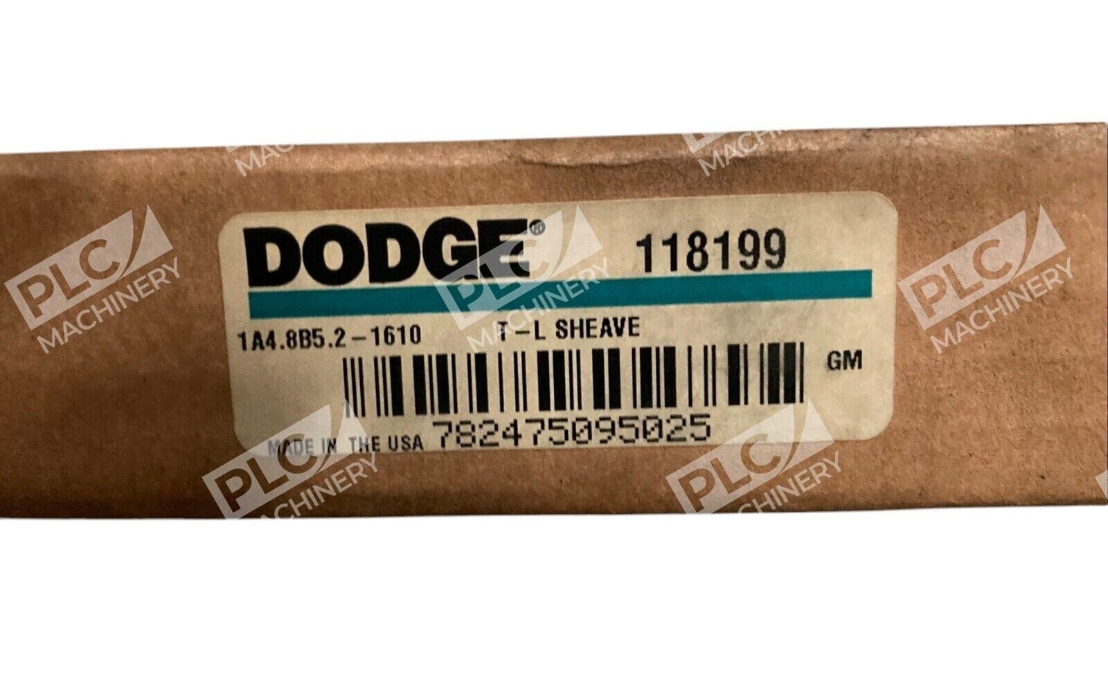 Dodge 118199 - Dodge 1A4.8b5.2-1620 T-L Sheave 118199