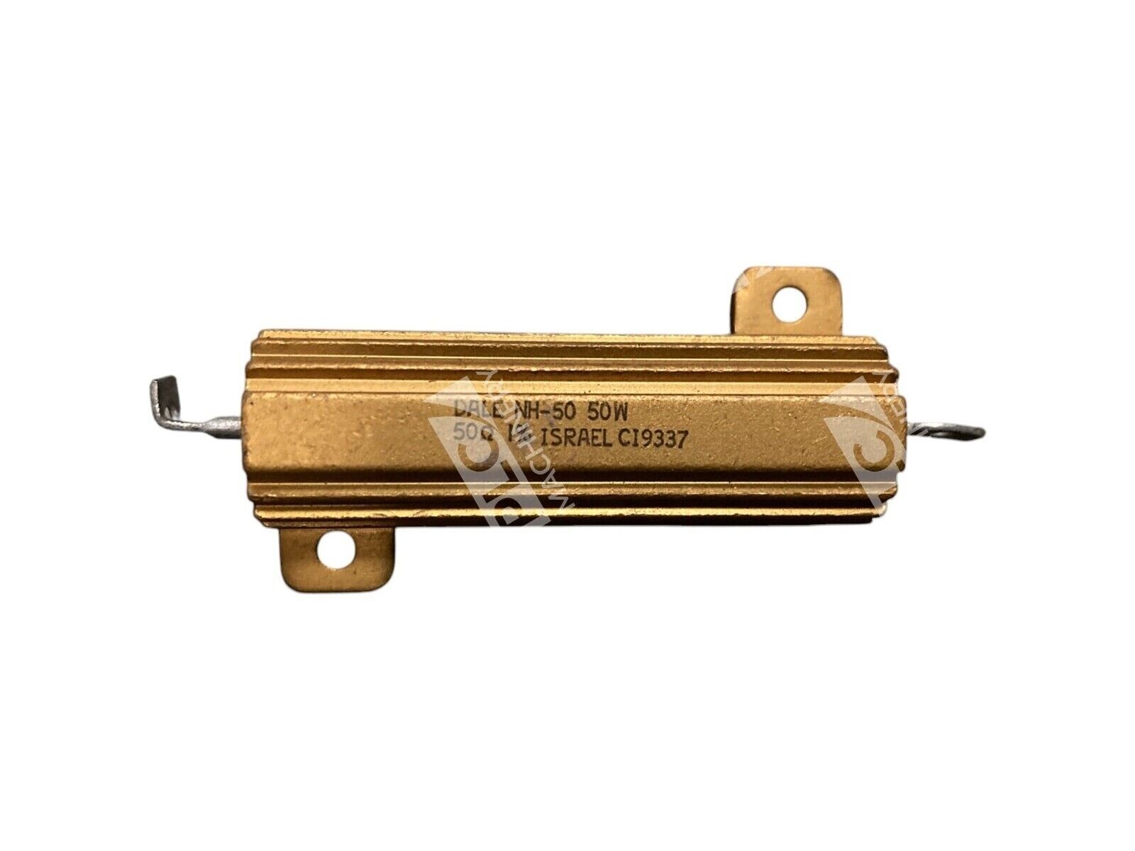 Dale NH-50 - Dale 50W 50Ohm 1% Israel CI9337 Aluminum Housed Resistors NH