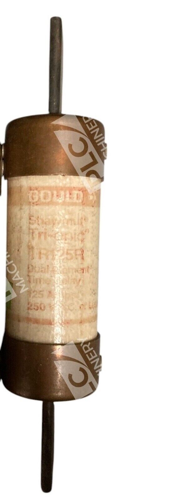 Gould Shawmut Tri-Onic 125A 250V Time Delay Fuse TR125R - Image 2