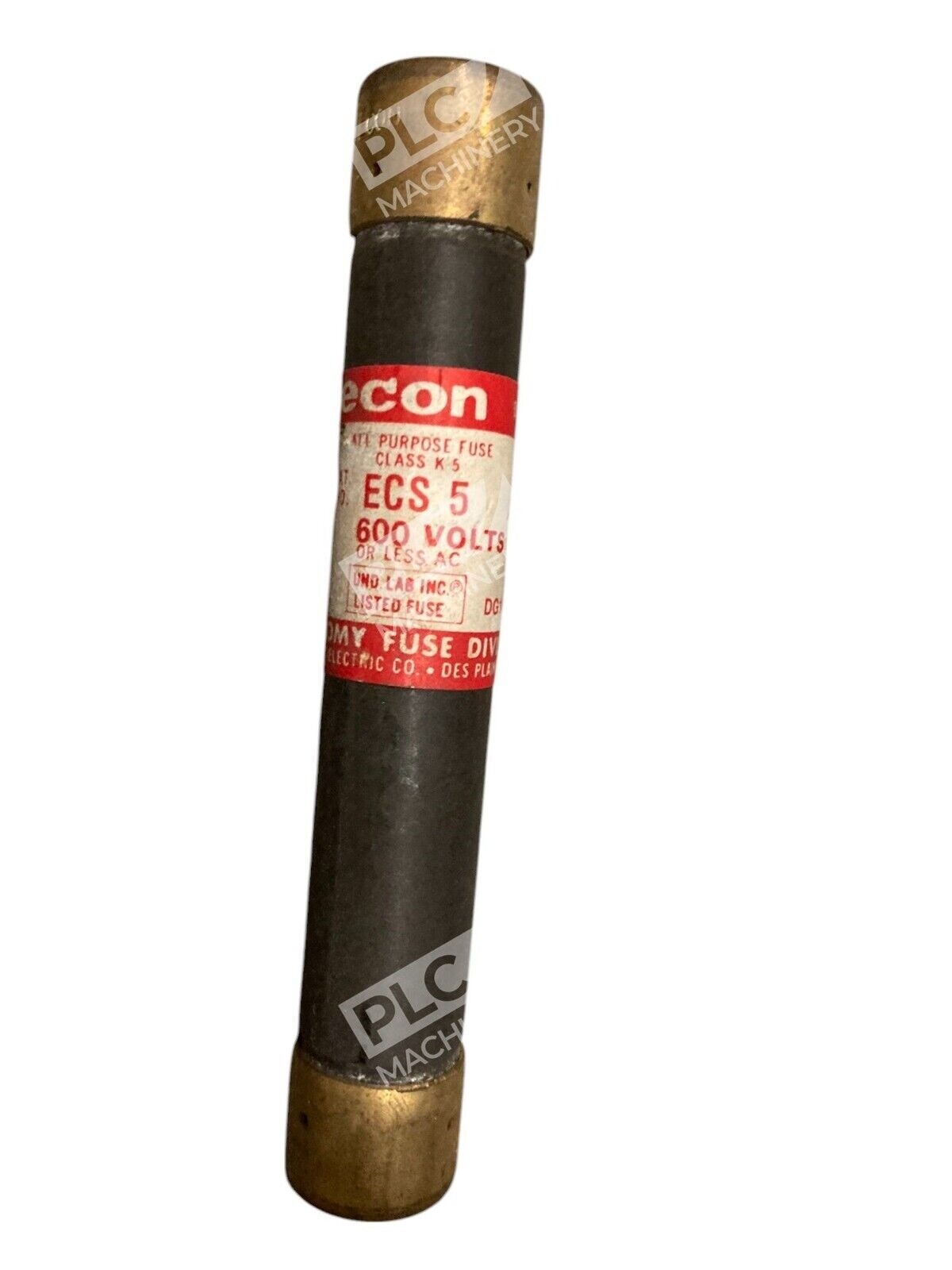 Econ ECS5 - Econ Class K5 600V 5A All Purpose Fuse ECS5