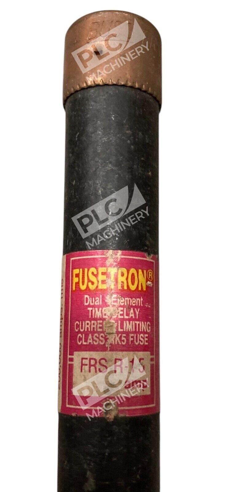 Fusetron FRS-R-15 - Fusetron Class RK5 15A 600V Time Delay Fuse FRS-R-15