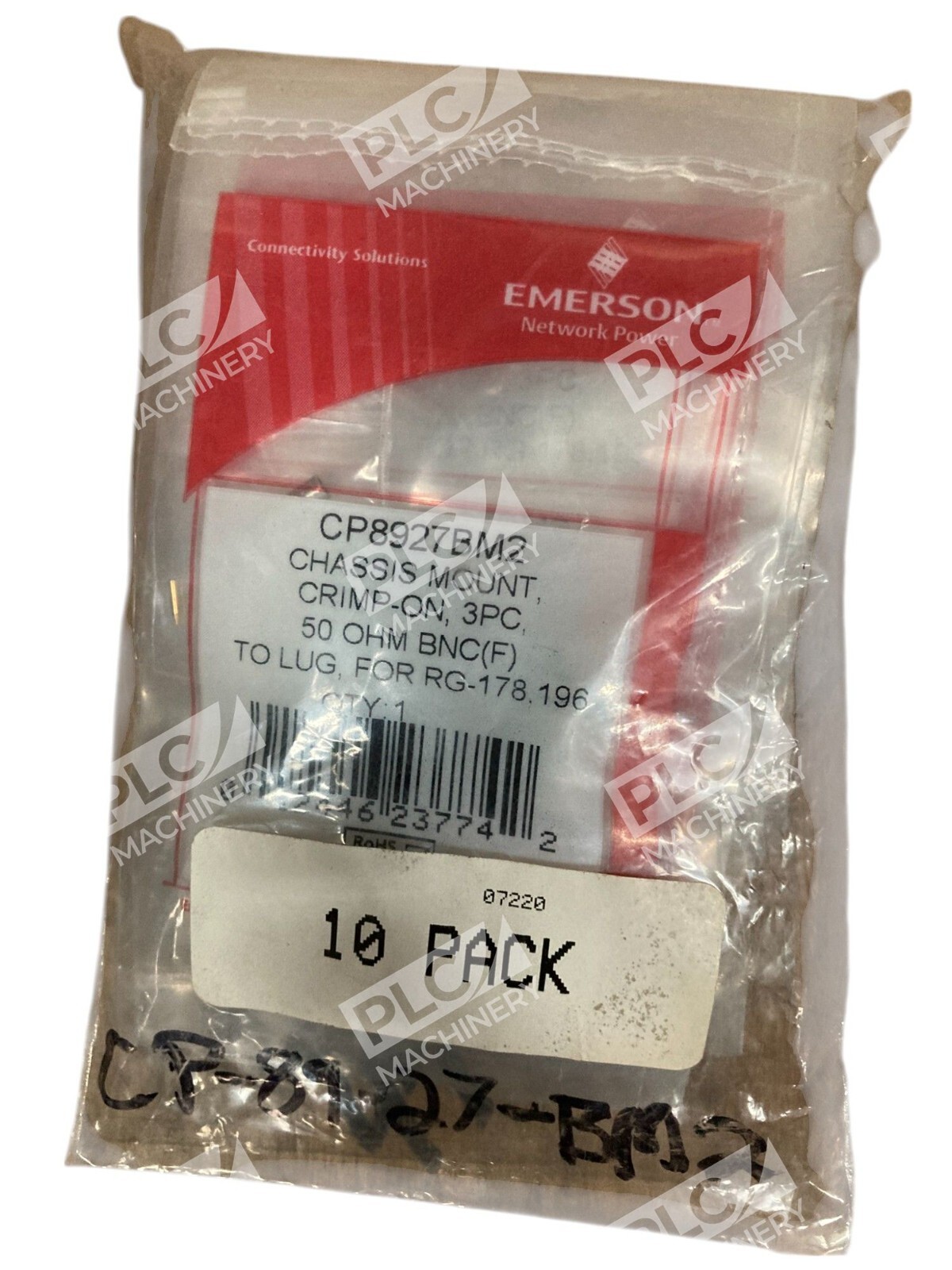 Emerson CP8927BM2 - Emerson Network Power Chassis Mount 50Ohm BNC(F) CP8927BM2 (
