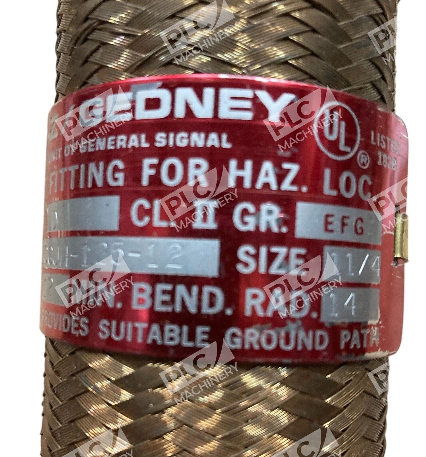 General Signal GS O-Z Gedney Conduit Fitting 1-1/4"x12" ECGJH-125-12 - Image 4