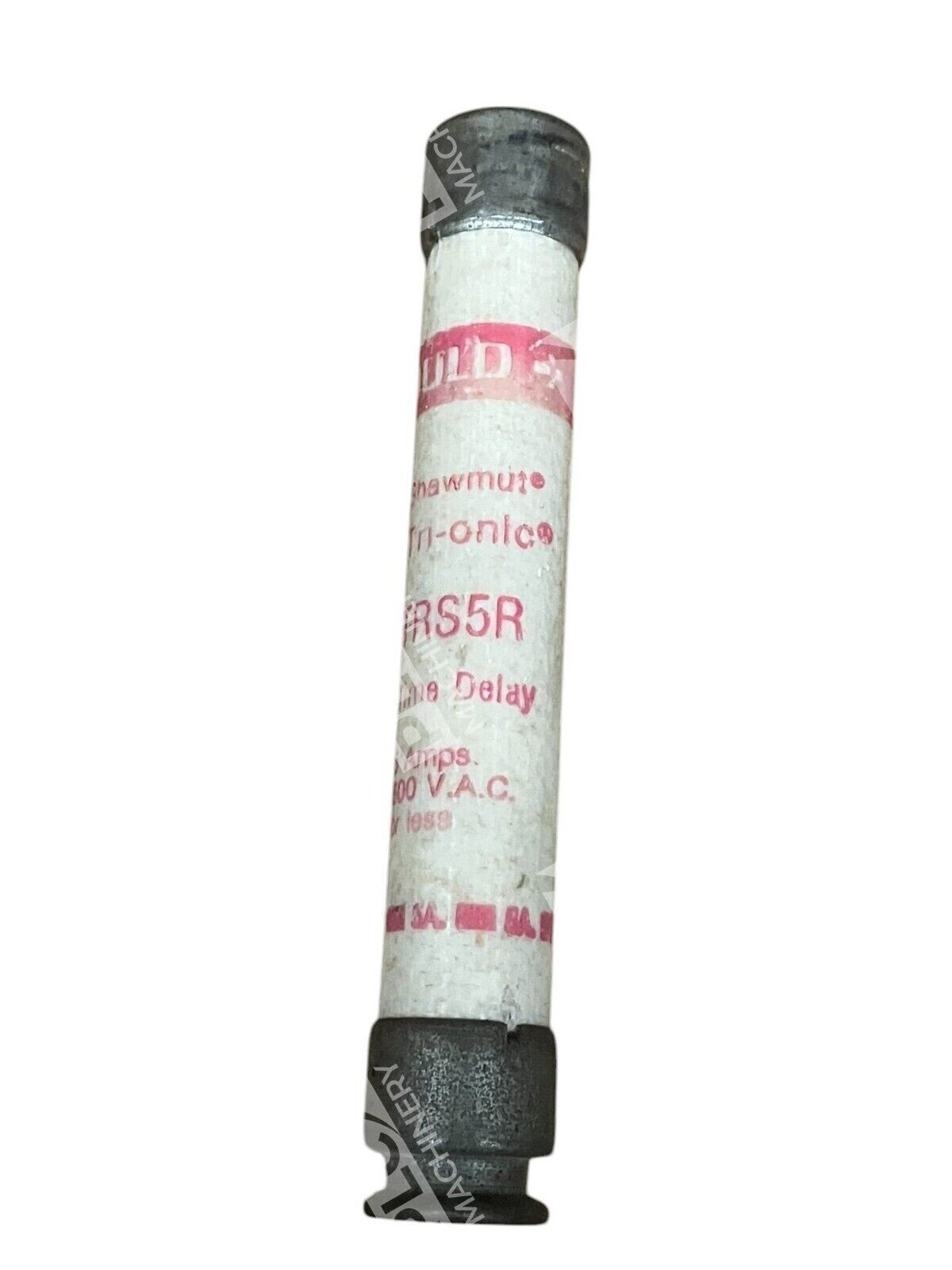 Gould TRS5R - Gould Shawmut Tri-Onic 5A 600VAC Fuse TRS5R
