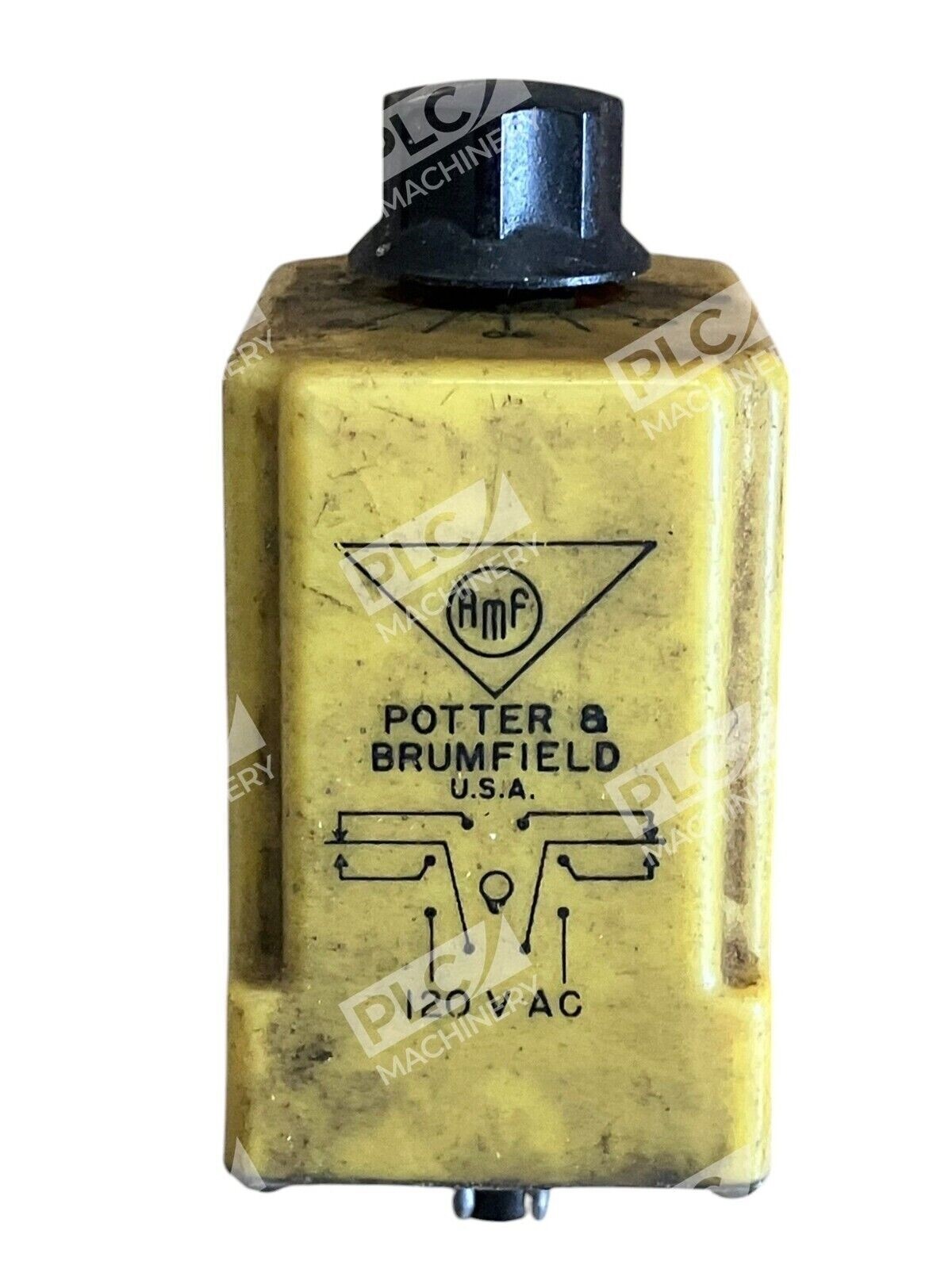 Potter Brumfield CDB38-70005 - Potter Brumfield 1.8-180sec 10A 120VAC Time Delay Relay CDB3