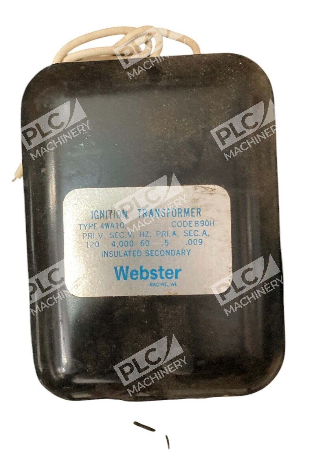 Webster 4WA10 - Webster B90H Insulated Secondary Ignition Transformer 4WA10