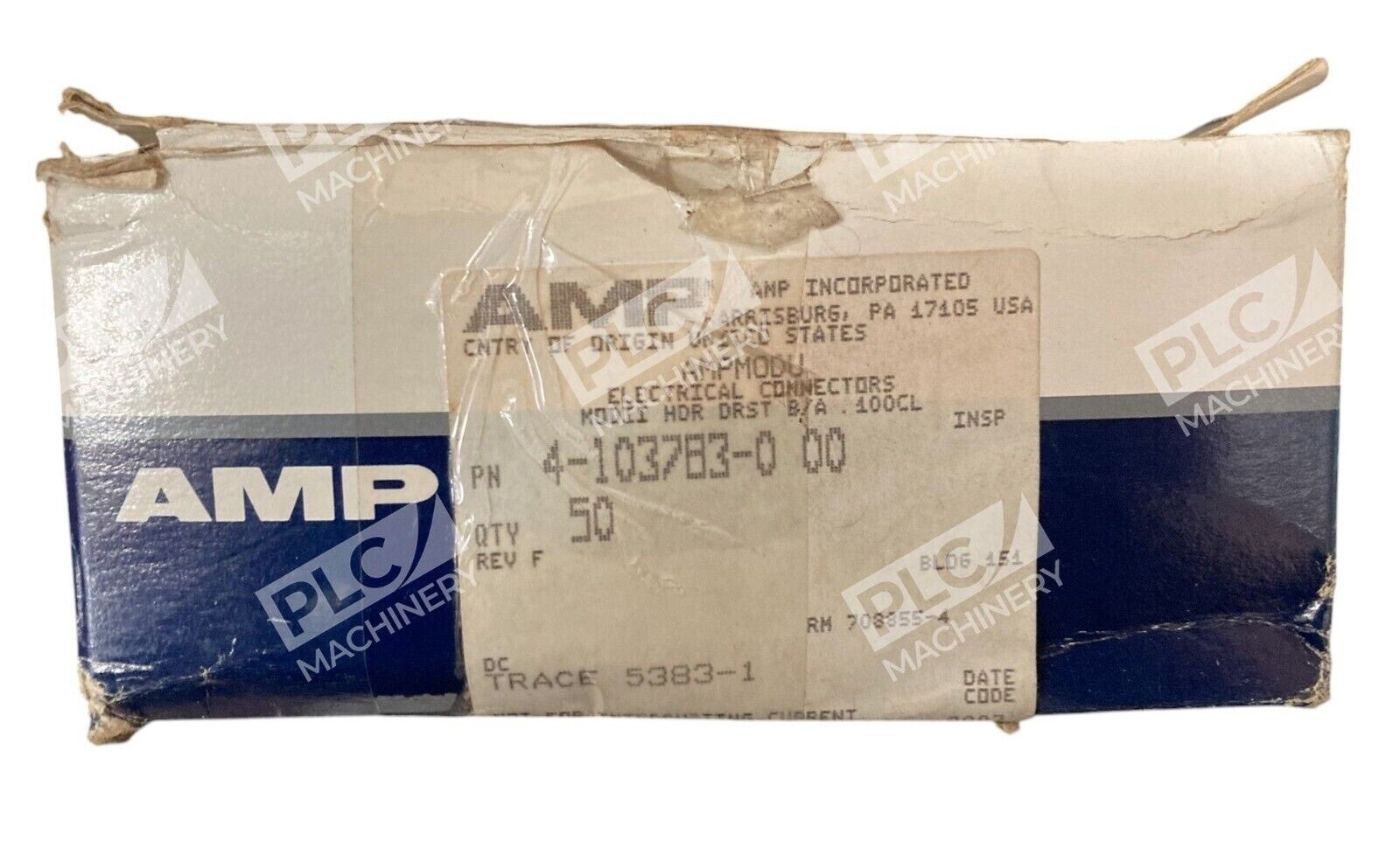 AMP 4-103783-0 - AMP Trace 5383-1 AMPMODU Electrical Connector 4-103783-0 (Bo