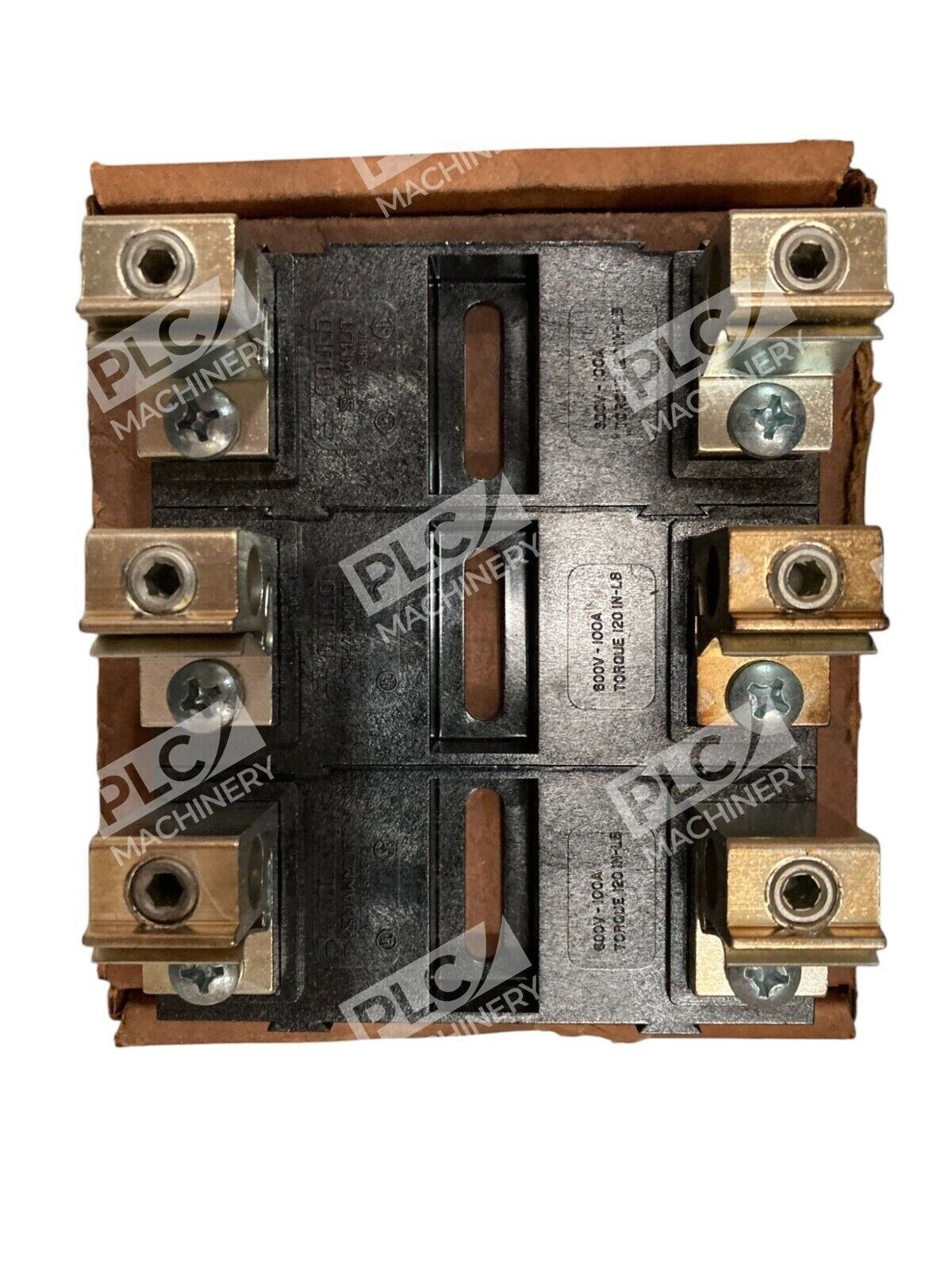 Gould Shawmut 100A 600V Fuse Block 61038SJ - Image 3