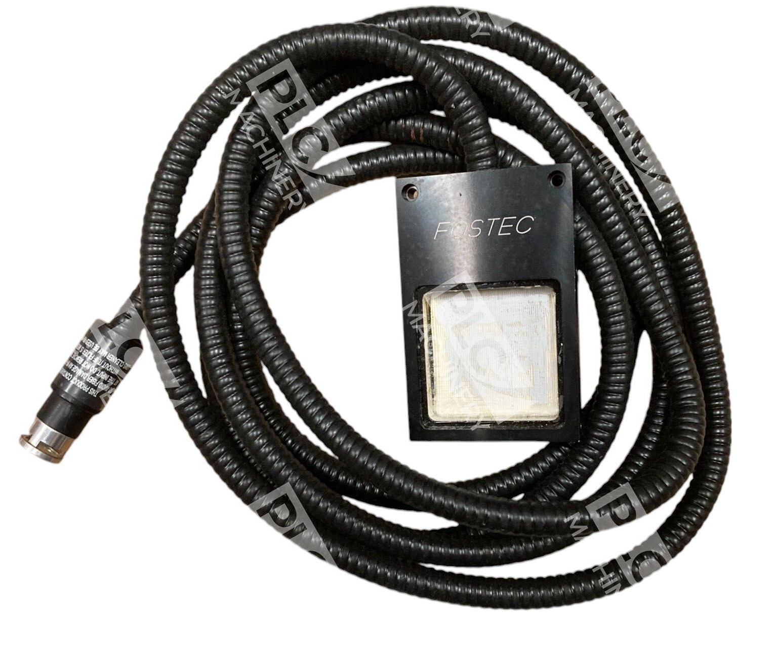 Fostec 5187765 - Fostec 124" 120" Black Rectangle Fiber Optic Cord Light Guid