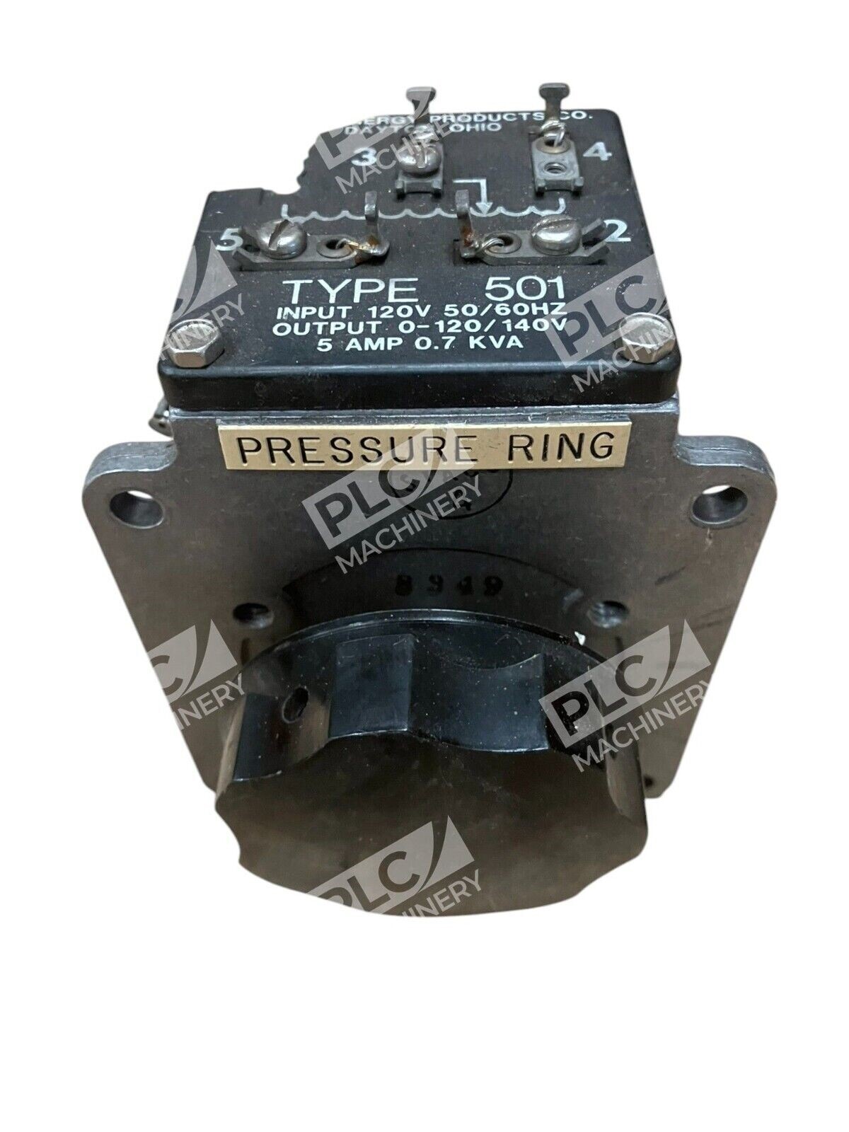 Staco Type 501 - Staco Energy Products 5A 0.7KVA Variable Auto Transformer Ty