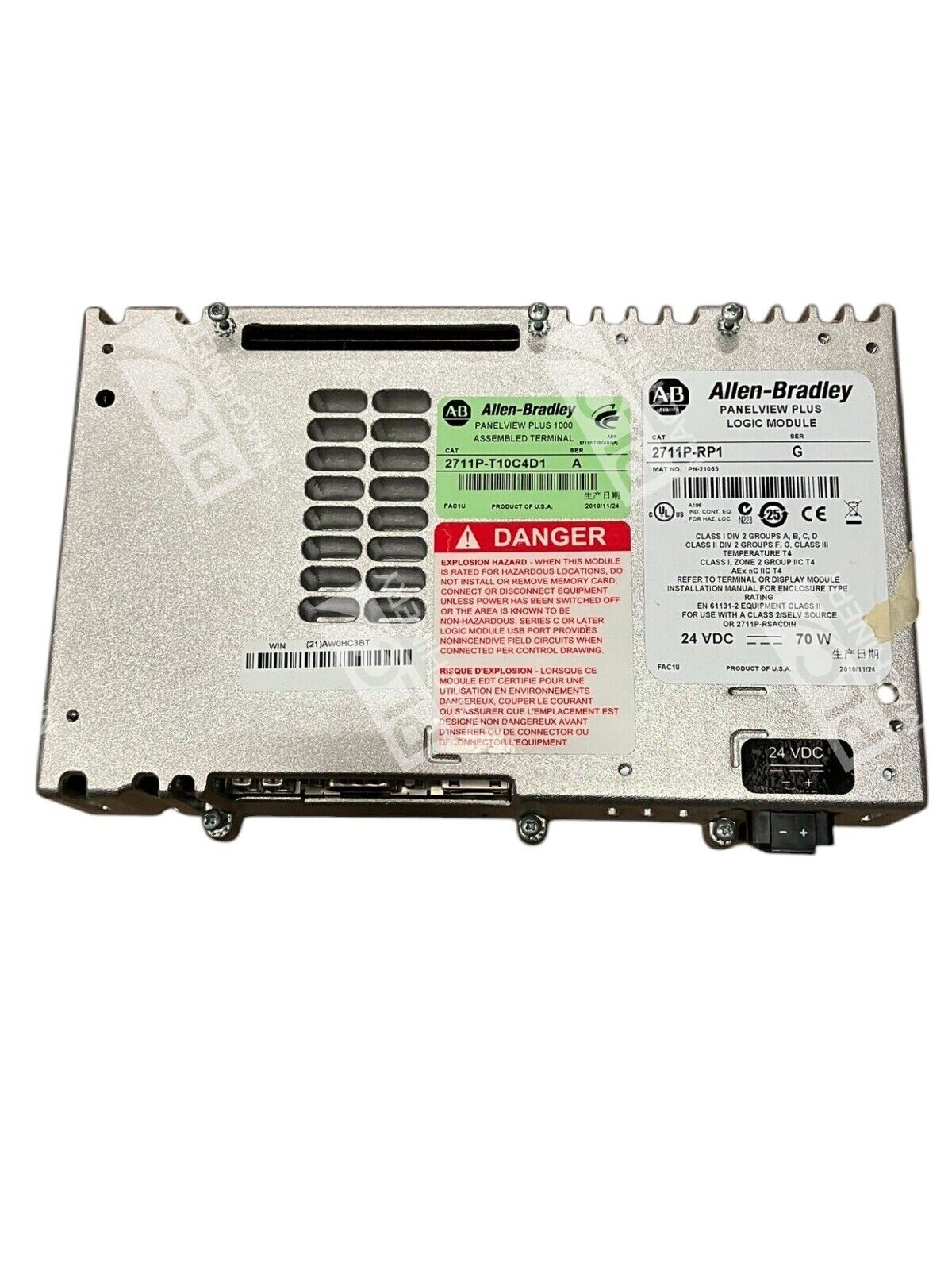 Allen Bradley 2711P-RP1 /G - Allen Bradley Panelview Plus Logic Module 2711P-RP1 /G