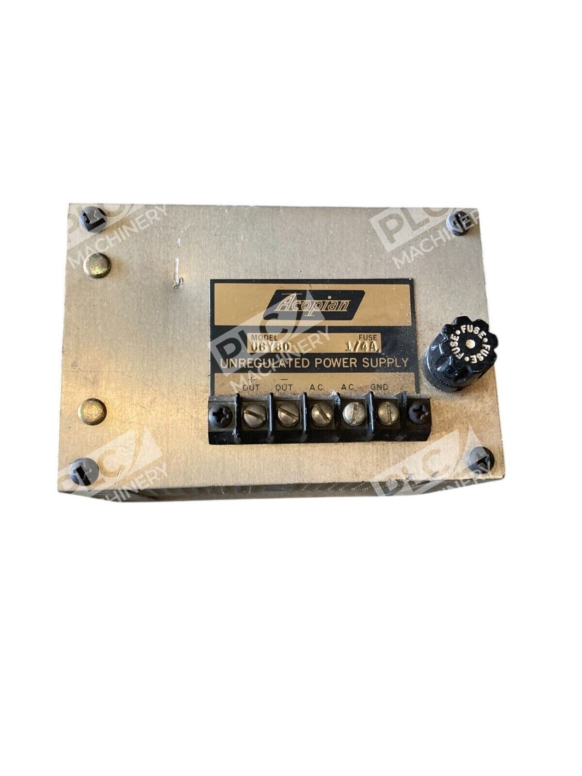 Acopian U6Y80 - Acopian 1/4A Unregulated Power Supply U6Y80