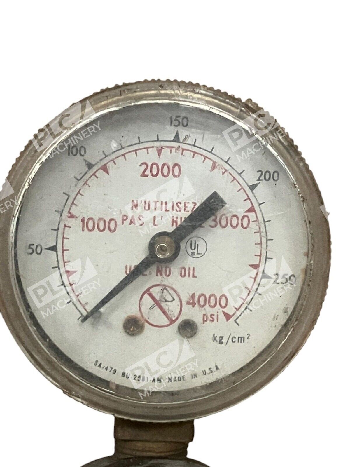 Smiths Selec-O-Gas Flowmeter 3492 0-4000PSI Gauge 57201 - Image 5