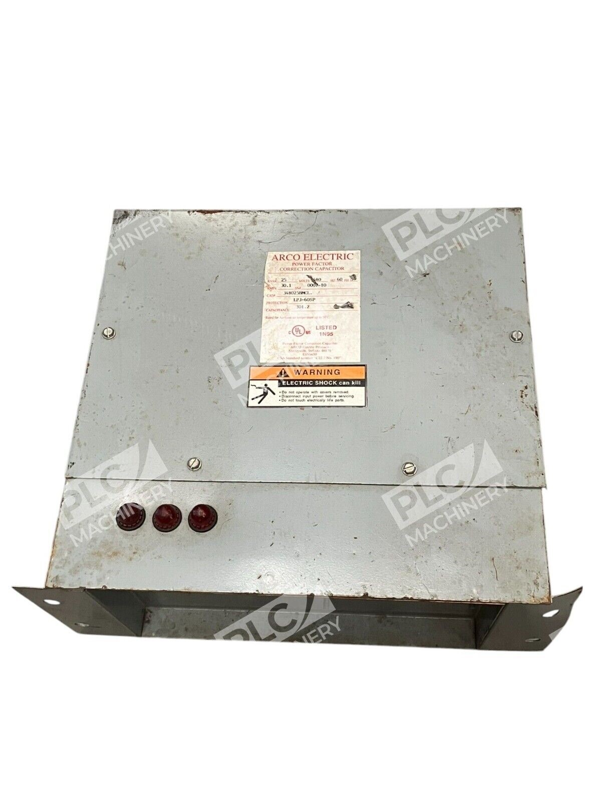 Arco Electric 348025BMCL - Arco Electric 30.1A LPJ-60SP Power Factor Correction Capacit