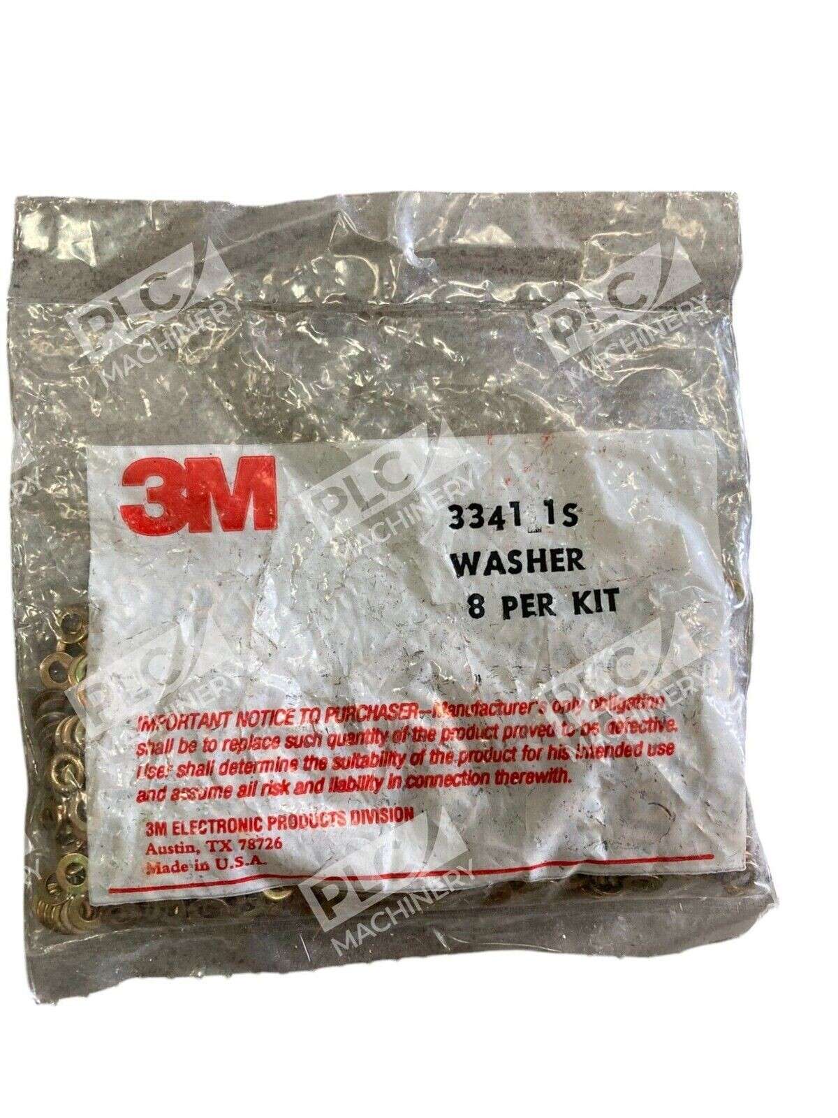 3M 3341_1S - 3M Washer 8 Per Kit 3341_1S