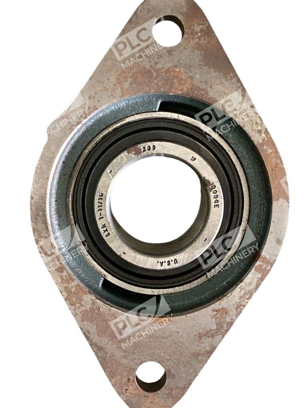 Dodge F2B-DL-25M-NL 25mm Bore Two Bolt Flange Mount Ball Bearing 059680 - Image 6