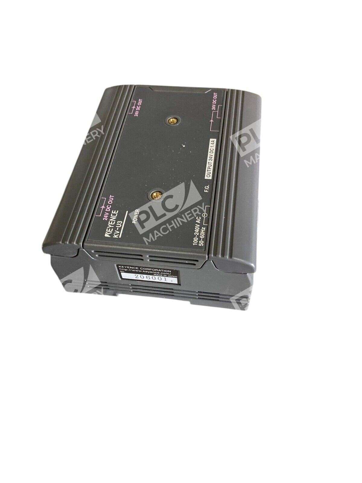 Keyence 1.4A 24VDC Power Supply Unit KV-U3 - Image 4