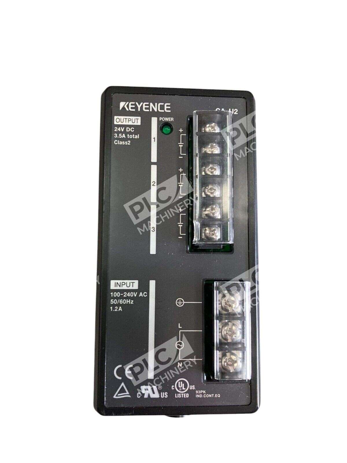 Keyence CA-U2 - Keyence 3.5A 24VDC Class 2 Power Supply CA-U2