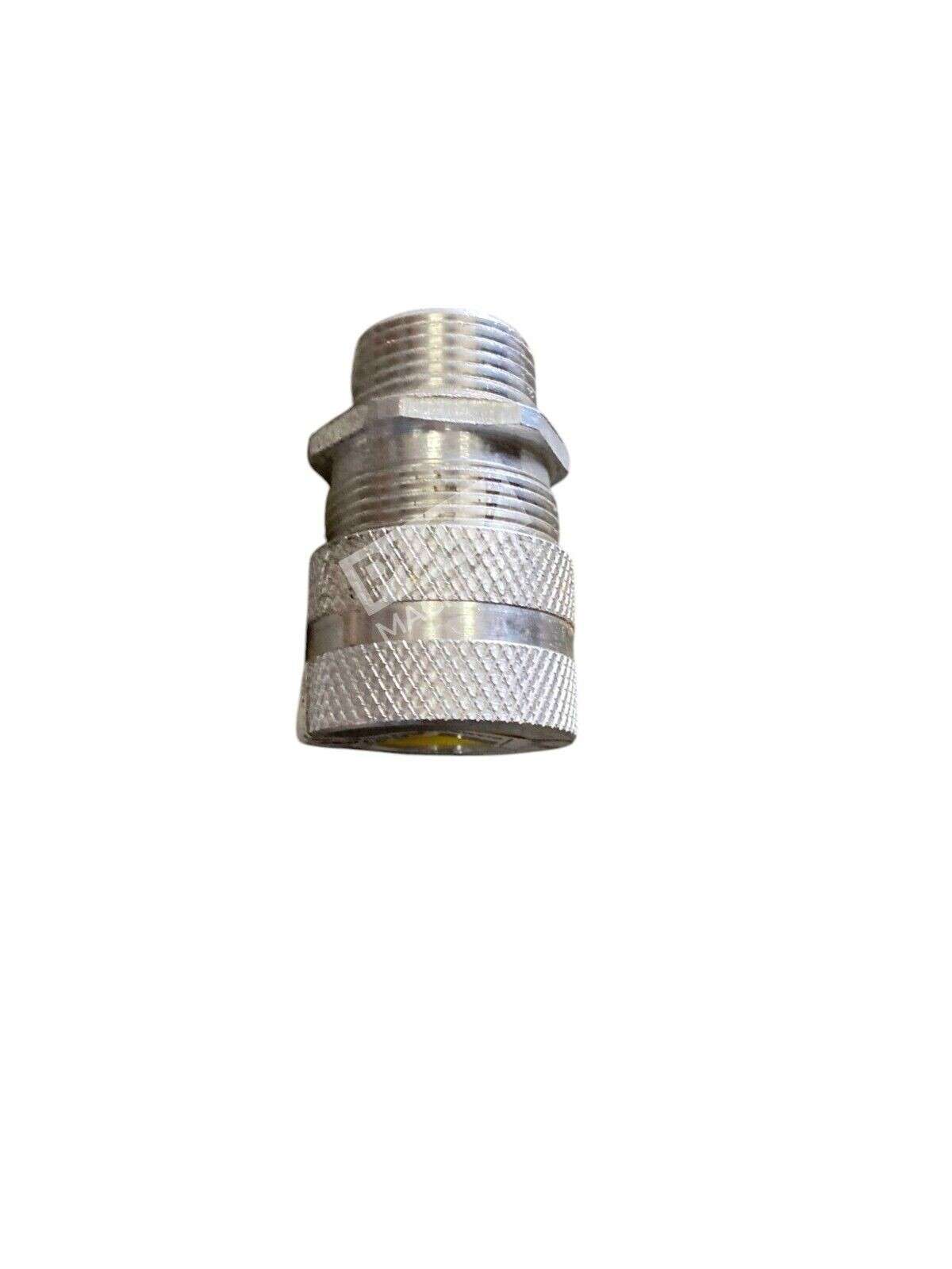 Hubbell .625-.750" Aluminum Straight Male Cord Connector SHC1037 - Image 5