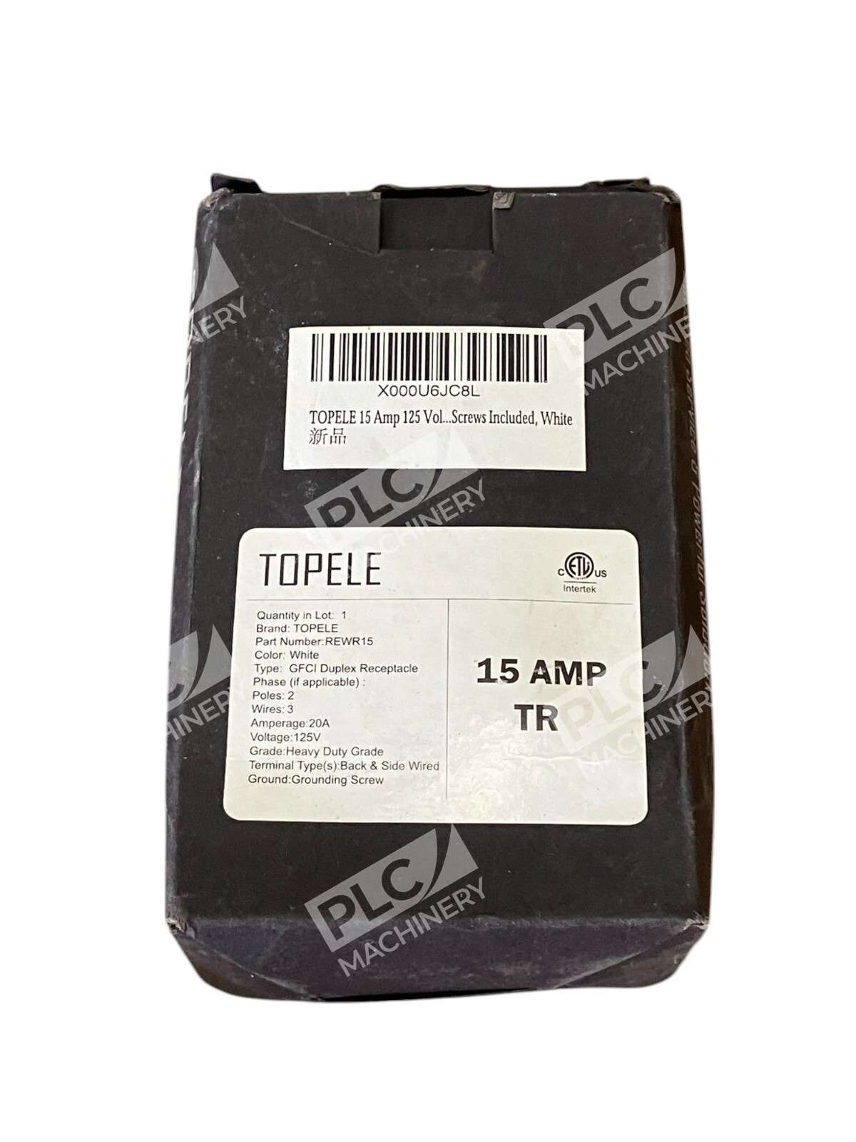 Topele 15A 2 Pole 3 Wire GFCI White REWR15 - Image 2