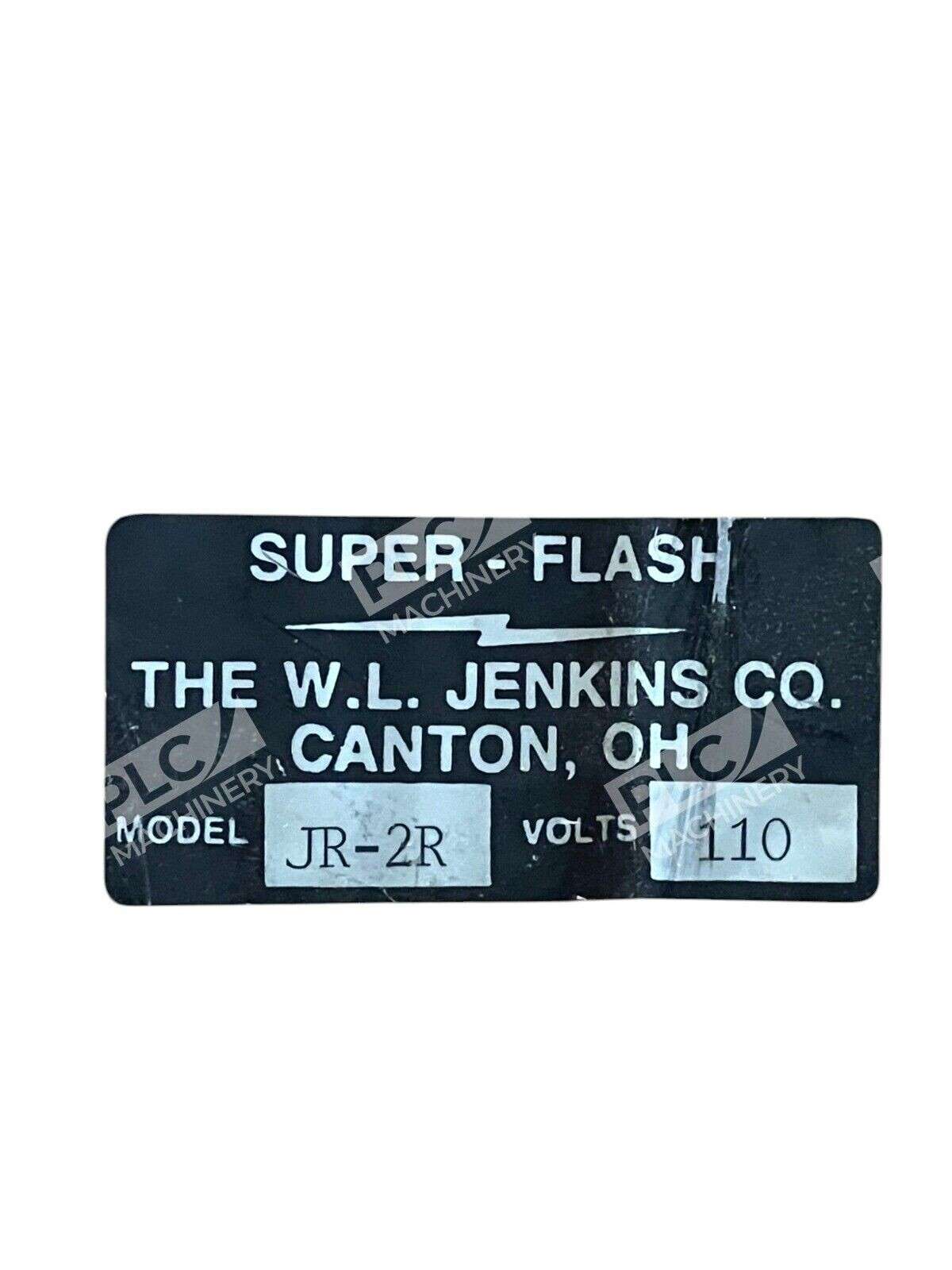 The WL Jenkins Co 110V Super-Flash JR-2R - Image 3