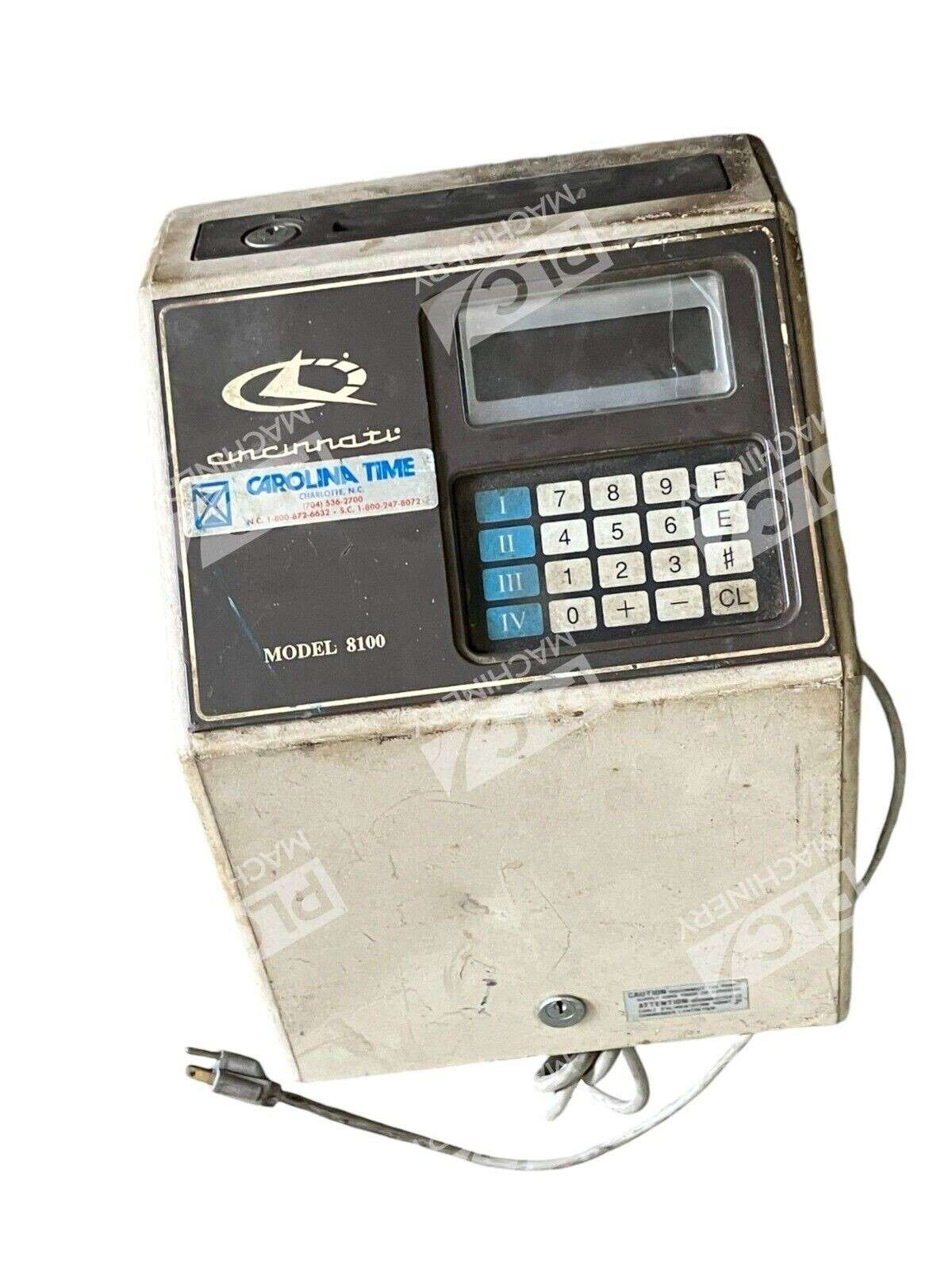 Cincinnati 8100 Calculating Time Clock CINCI-8100 - Image 2