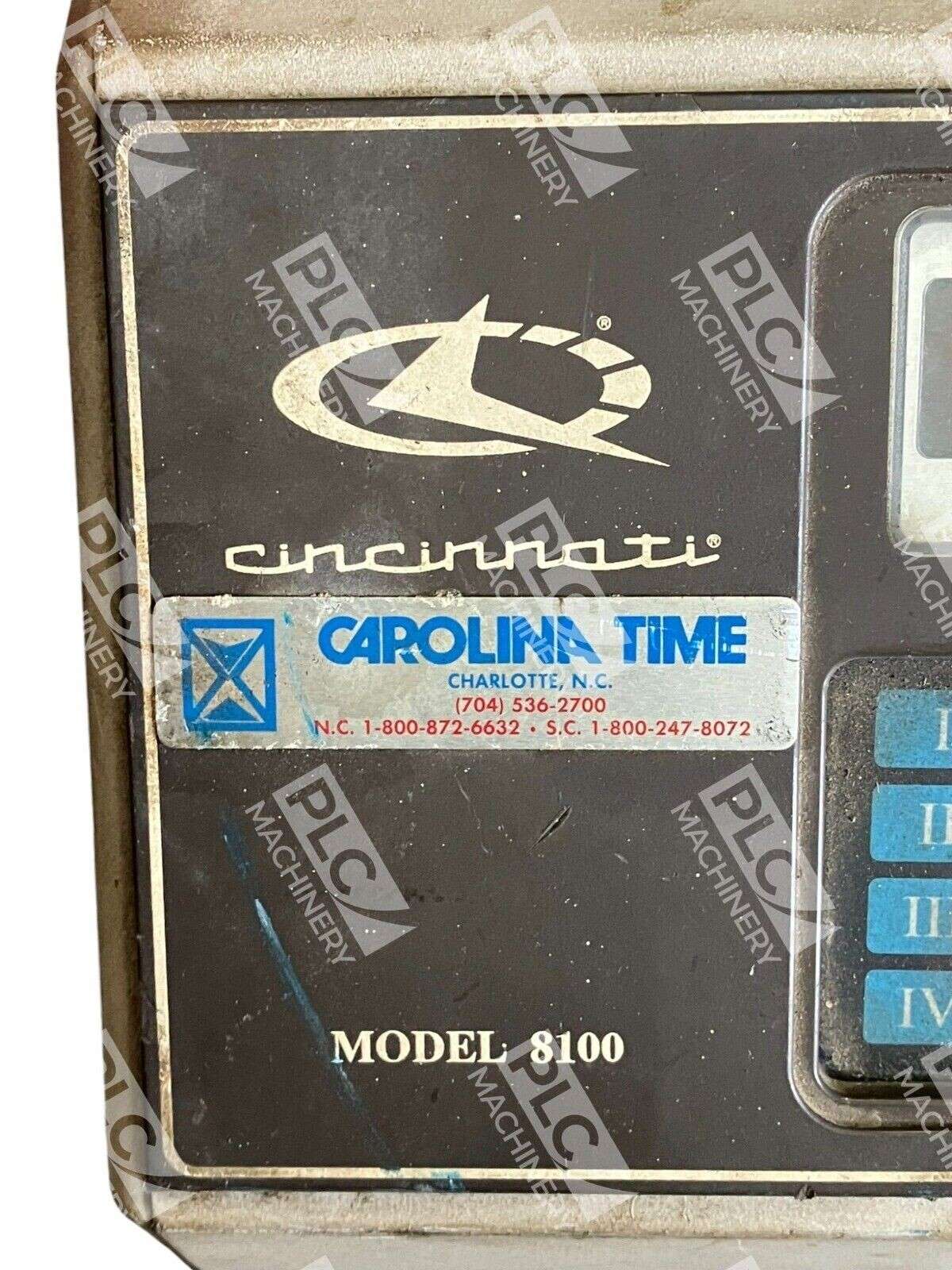 Cincinnati 8100 Calculating Time Clock CINCI-8100 - Image 3