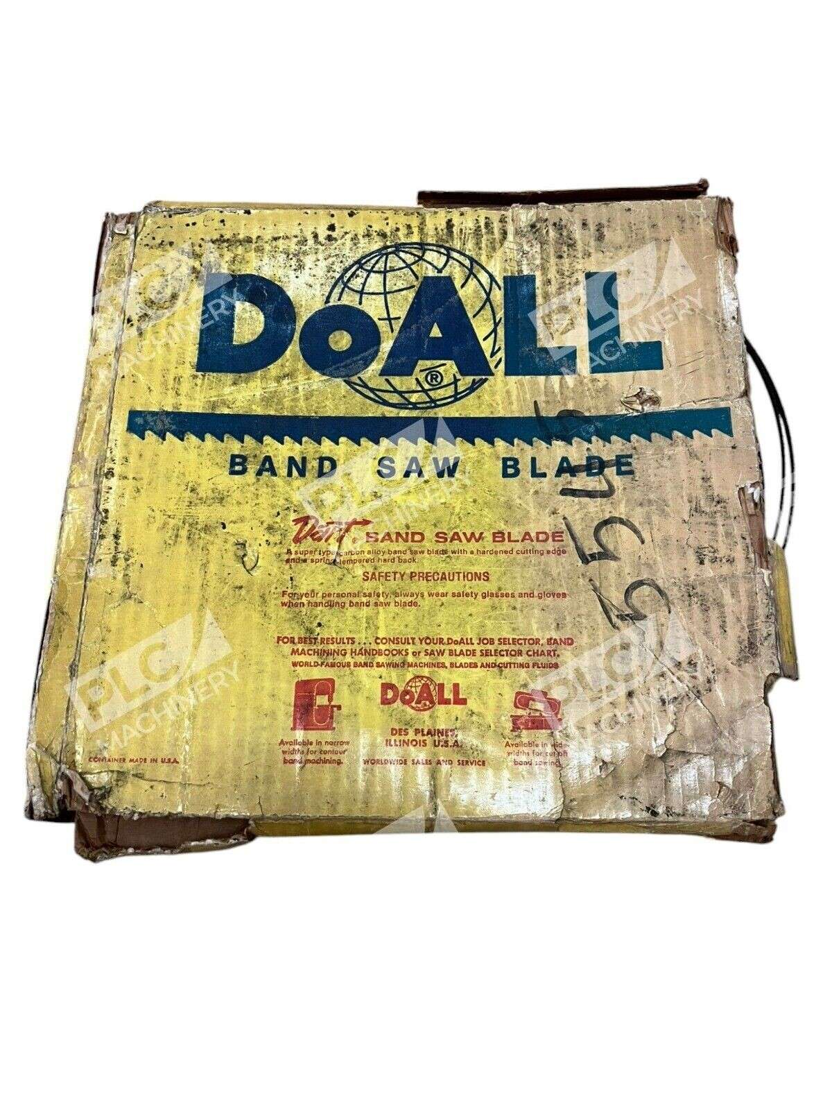 DoALL DD-5/16 - DoALL Dart Band Saw Blade 75" 309-146 DD 5/16