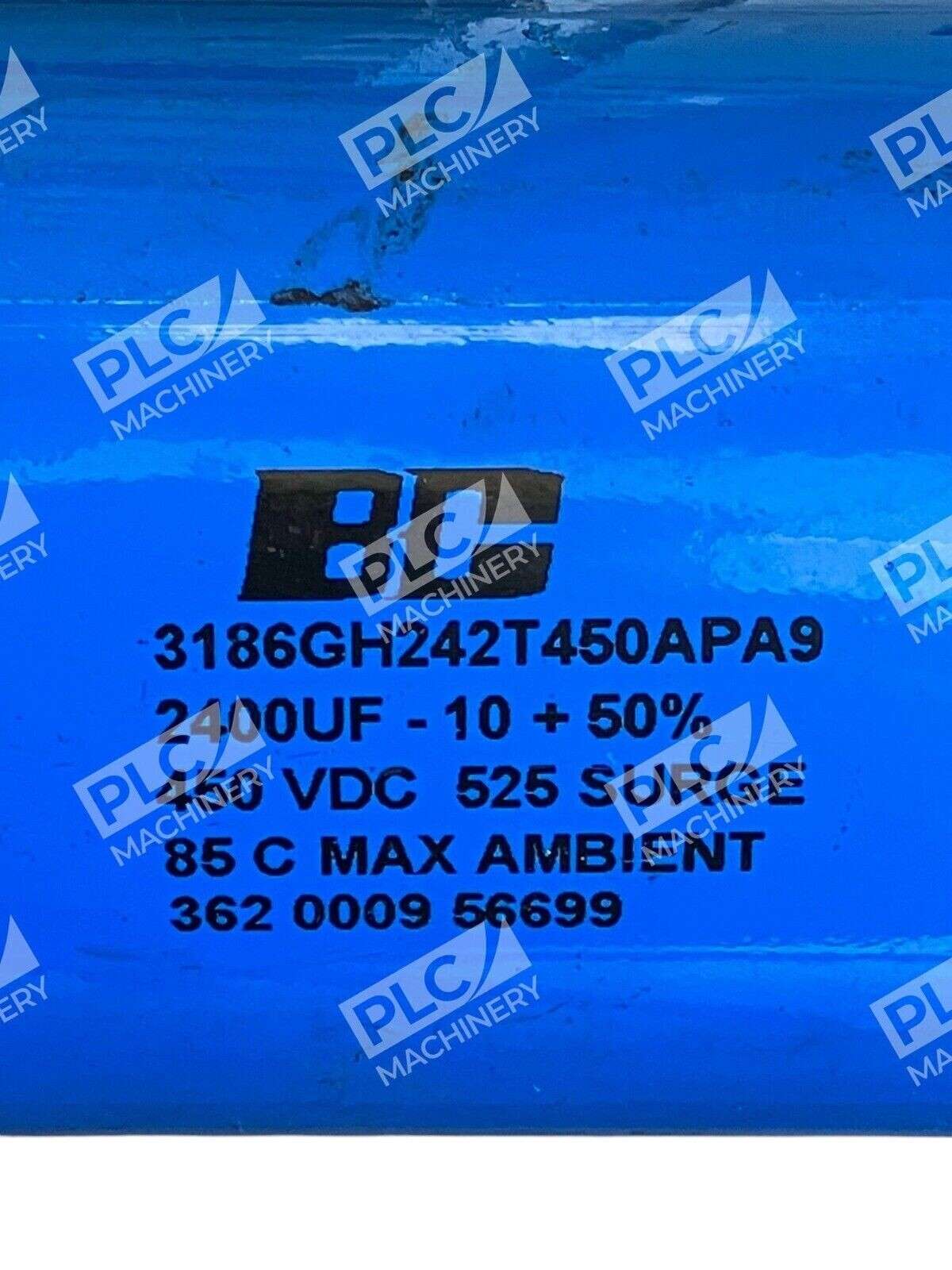 BC 362 0009 56699 450VDC 525 Surge 2400UF-10+50% Capacitor 3186GH242T450APA9 - Image 3